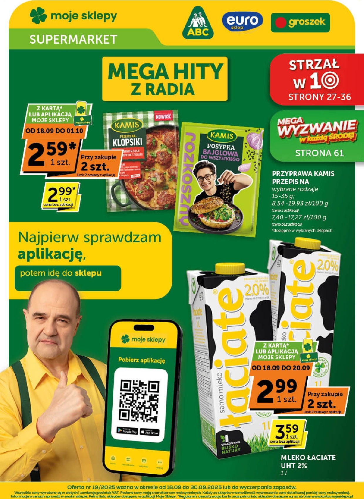 euro-sklep - Gazetka Euro Sklep - Supermarket - ważna od 18.09. do 30.09.