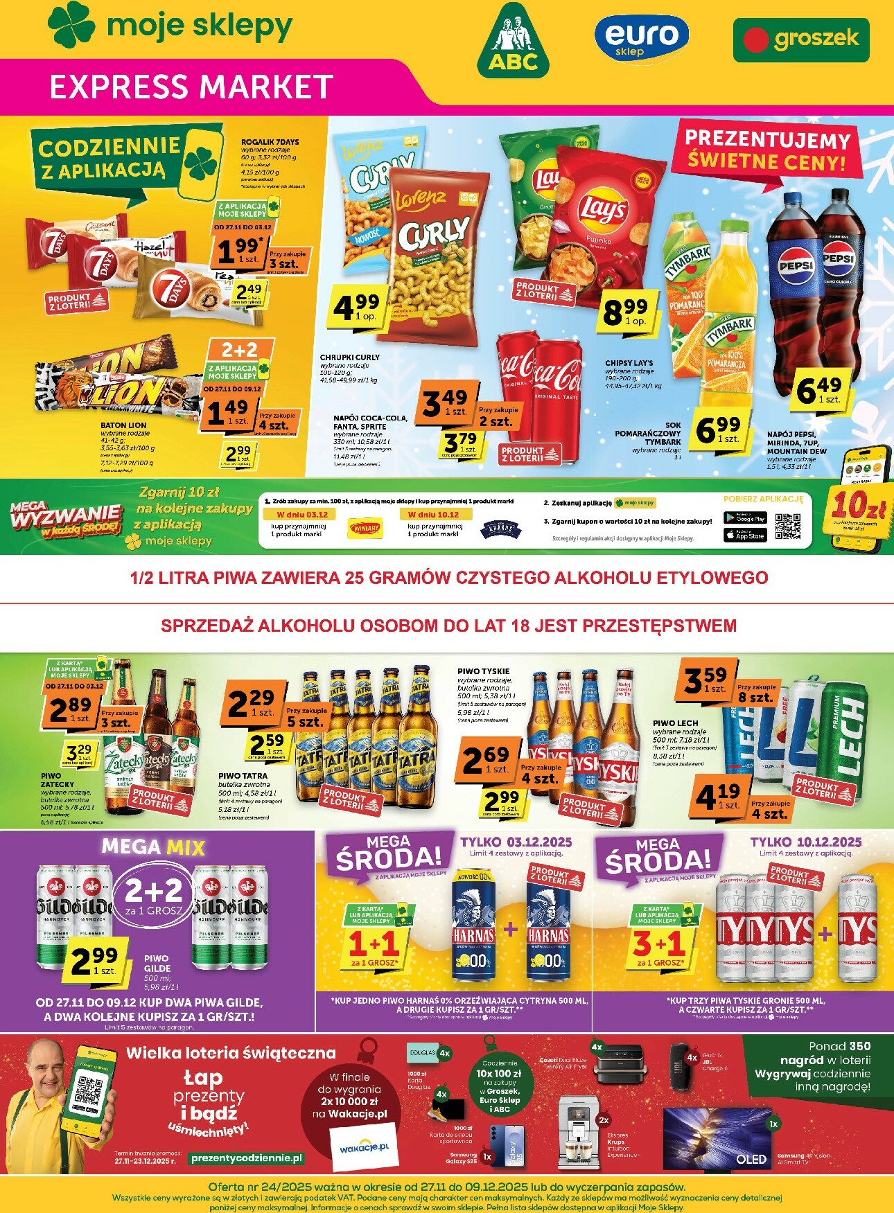 euro-sklep - Gazetka Euro Sklep - Expressmarket - ważna od 27.11. do 09.12.