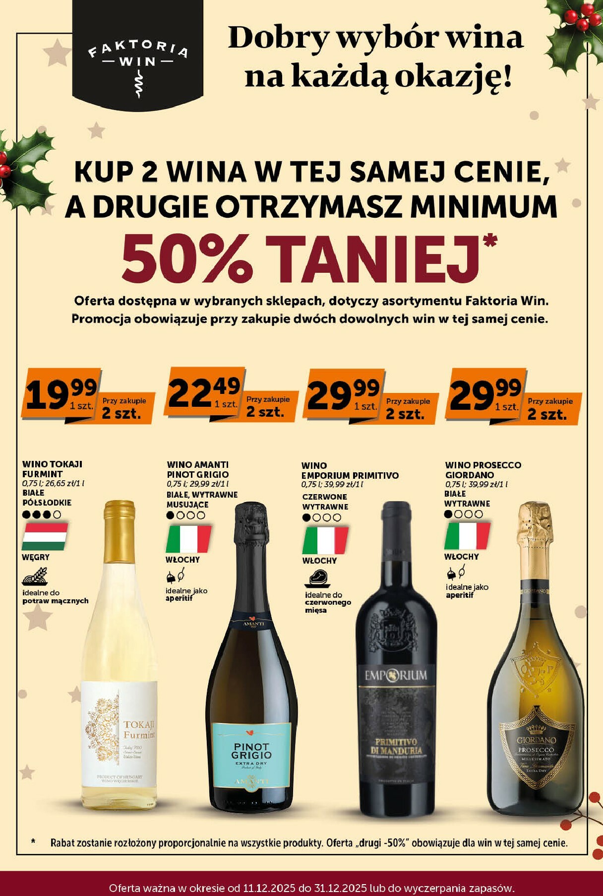 euro-sklep - Gazetka Euro Sklep - Faktoria Win - ważna od 11.12. do 31.12.