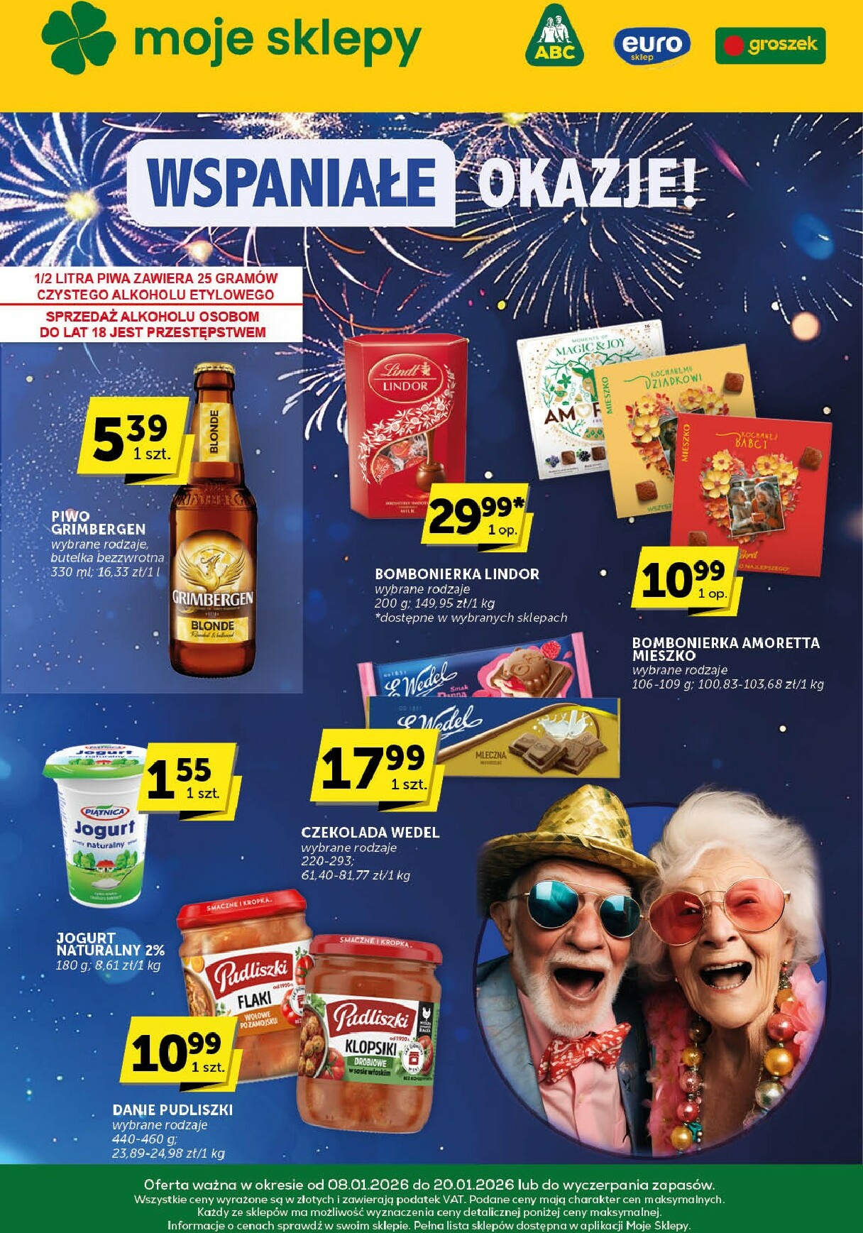 euro-sklep - Gazetka Euro Sklep - Katalog - ważna od 08.01. do 20.01. - page: 1