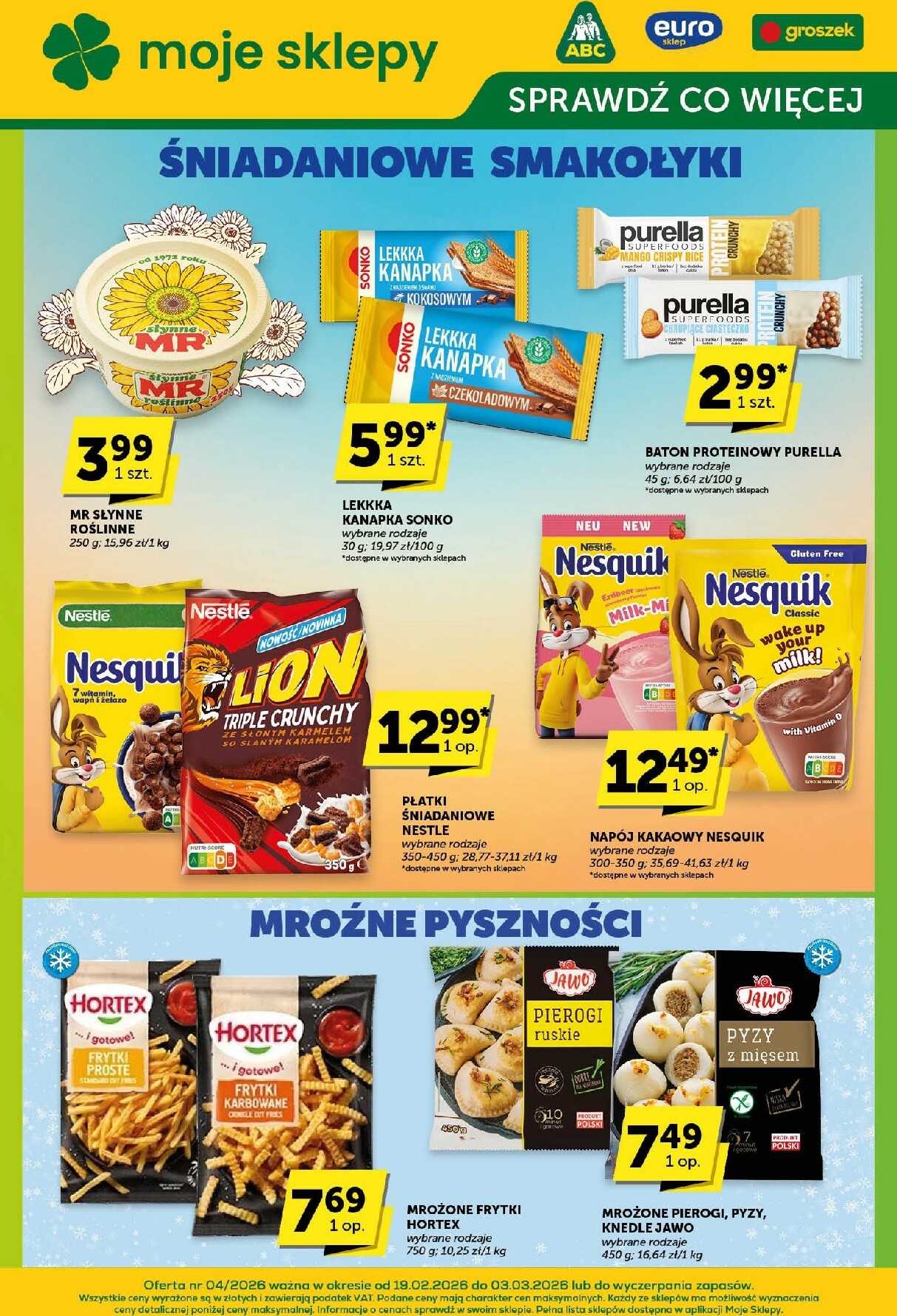 euro-sklep - Gazetka Euro Sklep - Sprawdź, co więcej - ważna od 19.02.2026 do 03.03.2026