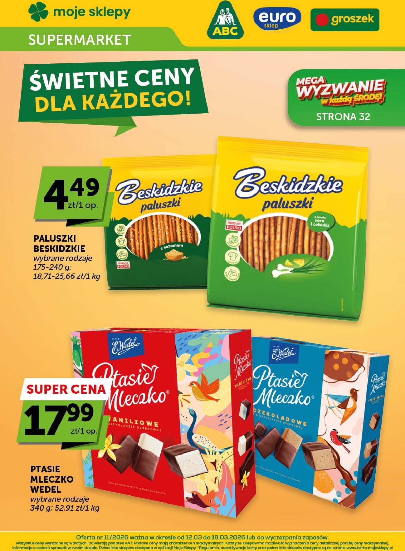 euro-sklep - Gazetka Euro Sklep - Supermarket - ważna od 12.03.2026 do 18.03.2026