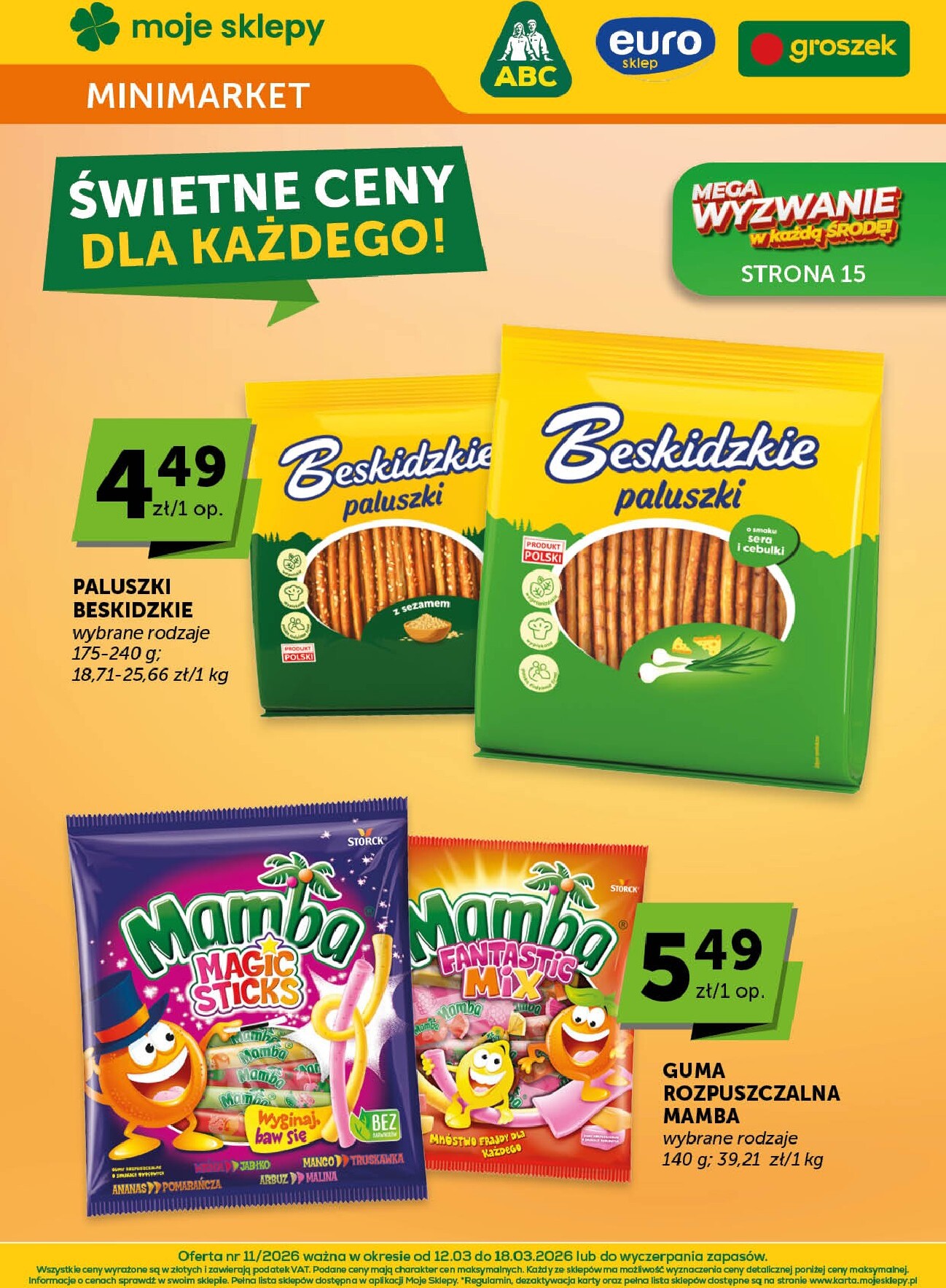 euro-sklep - Gazetka Euro Sklep - Minimarket - ważna od 12.03.2026 do 18.03.2026 - page: 1