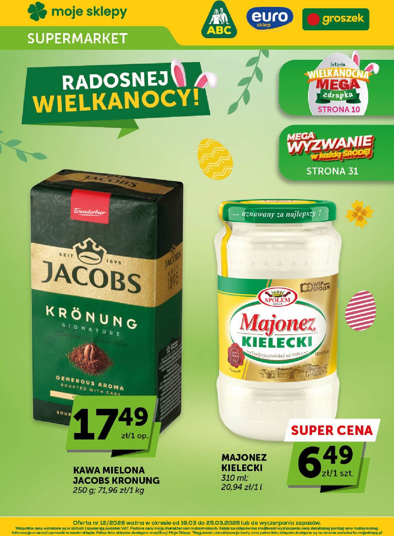 euro-sklep - Gazetka Euro Sklep - Supermarket - ważna od 19.03.2026 do 25.03.2026