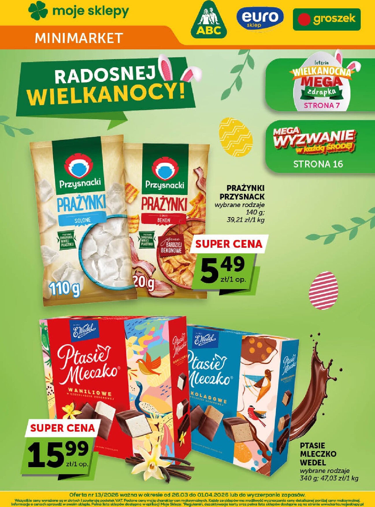 euro-sklep - Gazetka Euro Sklep - Minimarket - ważna od 26.03.2026 do 01.04.2026