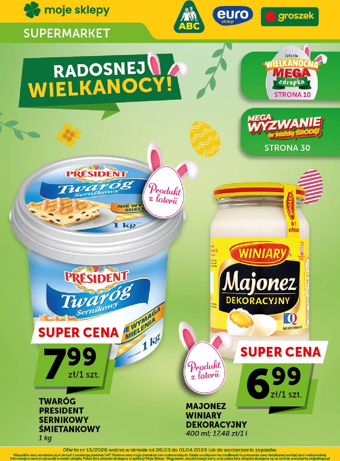 euro-sklep - Gazetka Euro Sklep - Supermarket - ważna od 26.03.2026 do 01.04.2026