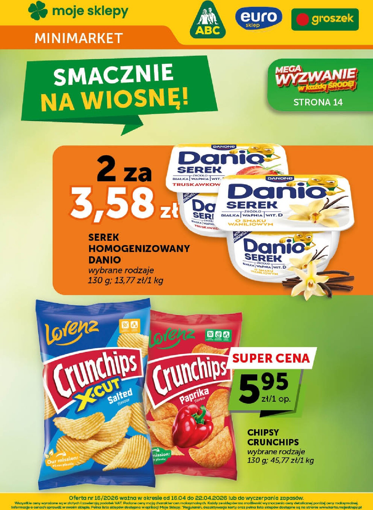 euro-sklep - Nowa gazetka Euro Sklep - Minimarket ważna od 16.04.2026 do 22.04.2026