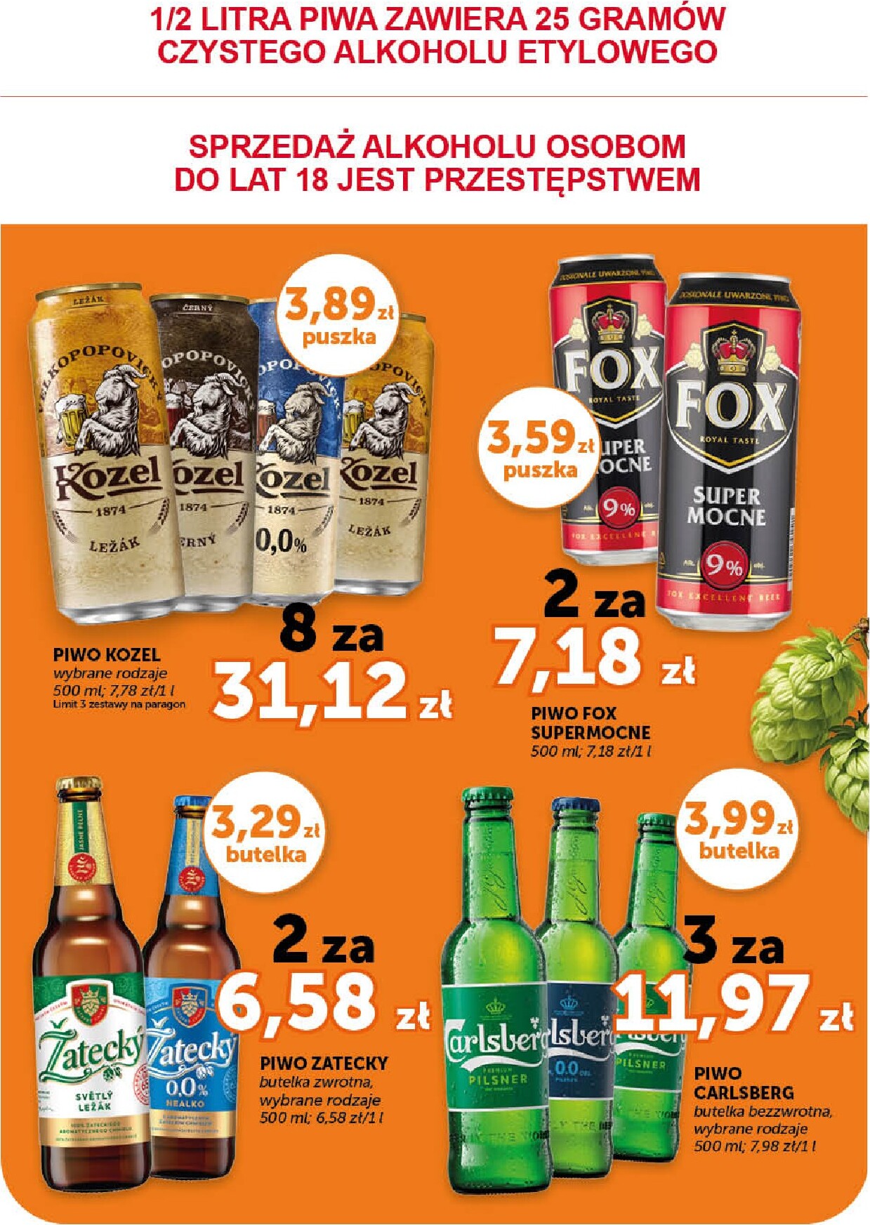 euro-sklep - Nowa gazetka Euro Sklep - Supermarket ważna od 16.04.2026 do 22.04.2026 - page: 19