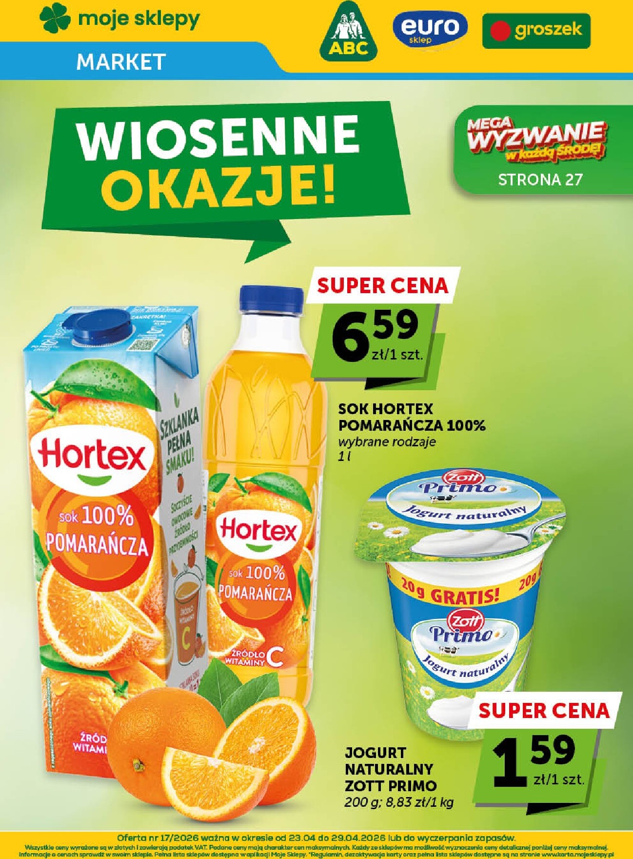 euro-sklep - Nowa gazetka Euro Sklep - Market ważna od 23.04.2026 do 29.04.2026