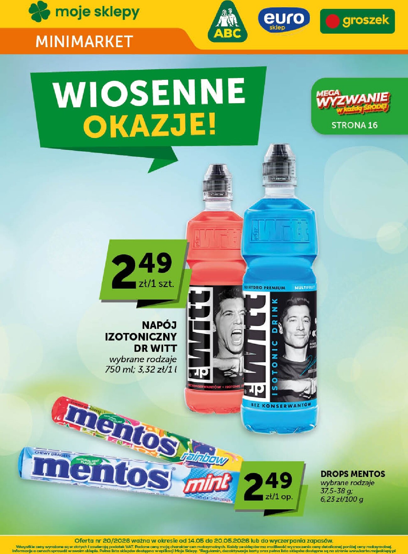 euro-sklep - Nowa gazetka Euro Sklep - Minimarket ważna od 14.05.2026 do 20.05.2026