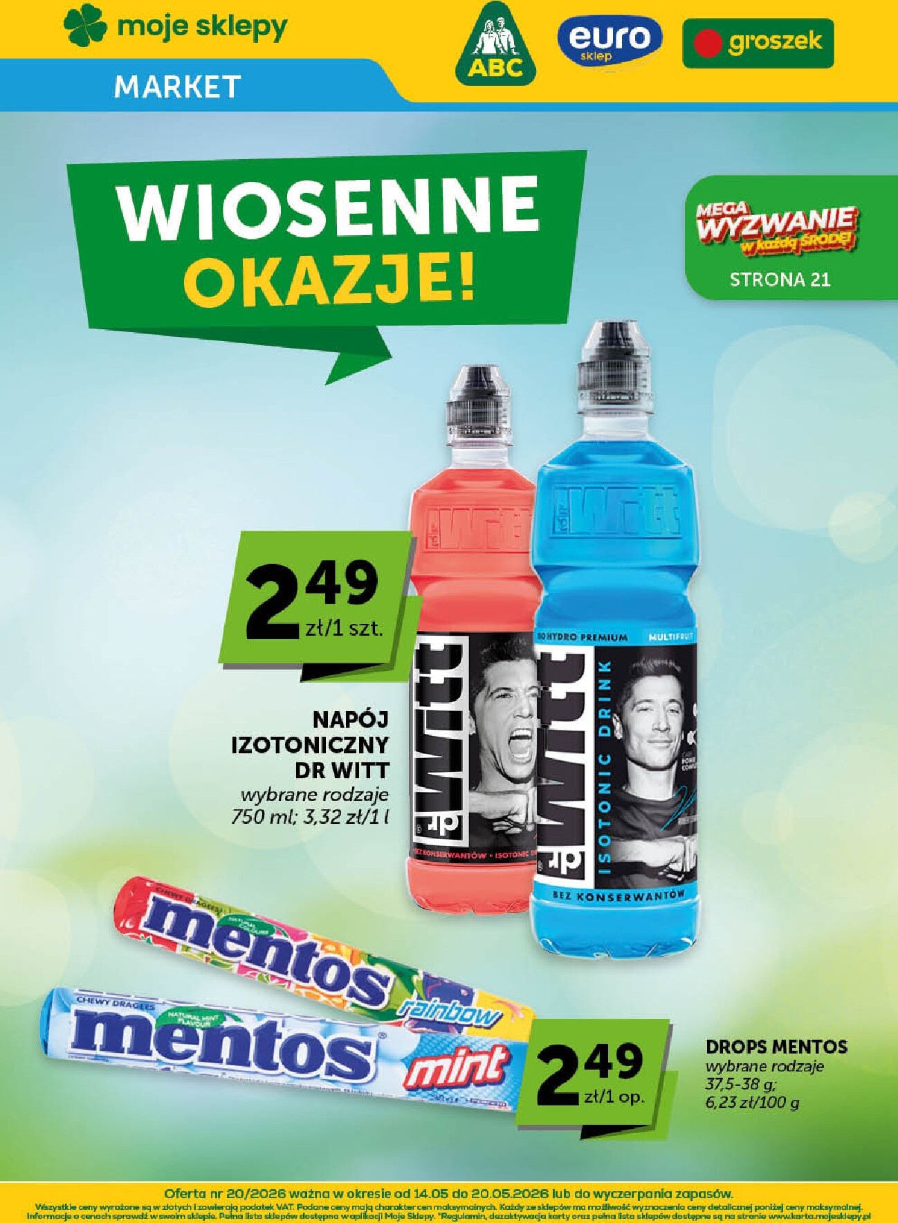 euro-sklep - Nowa gazetka Euro Sklep - Market ważna od 14.05.2026 do 20.05.2026