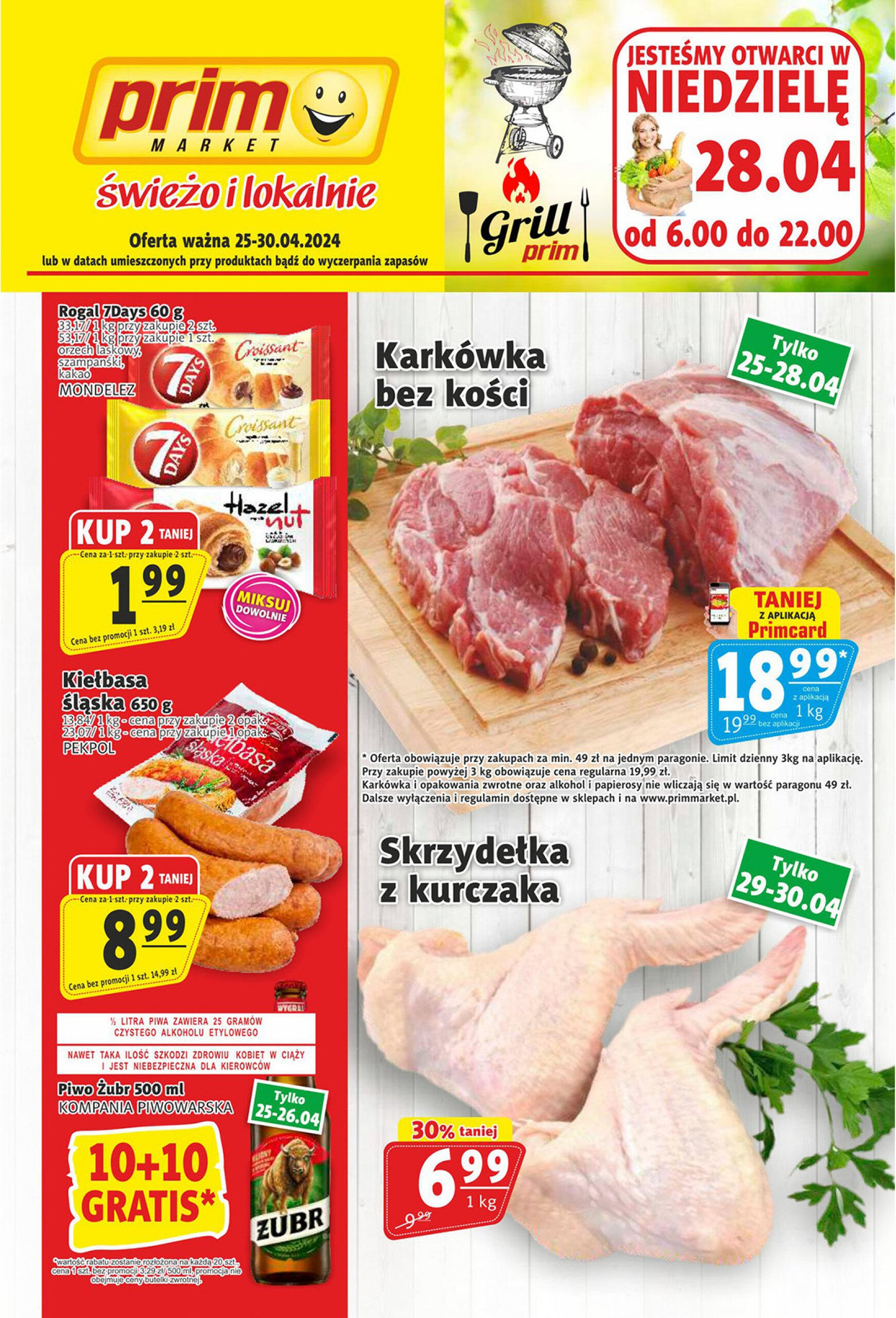 prim-market - Prim Market gazetka aktualna ważna od 25.04. - 30.04.