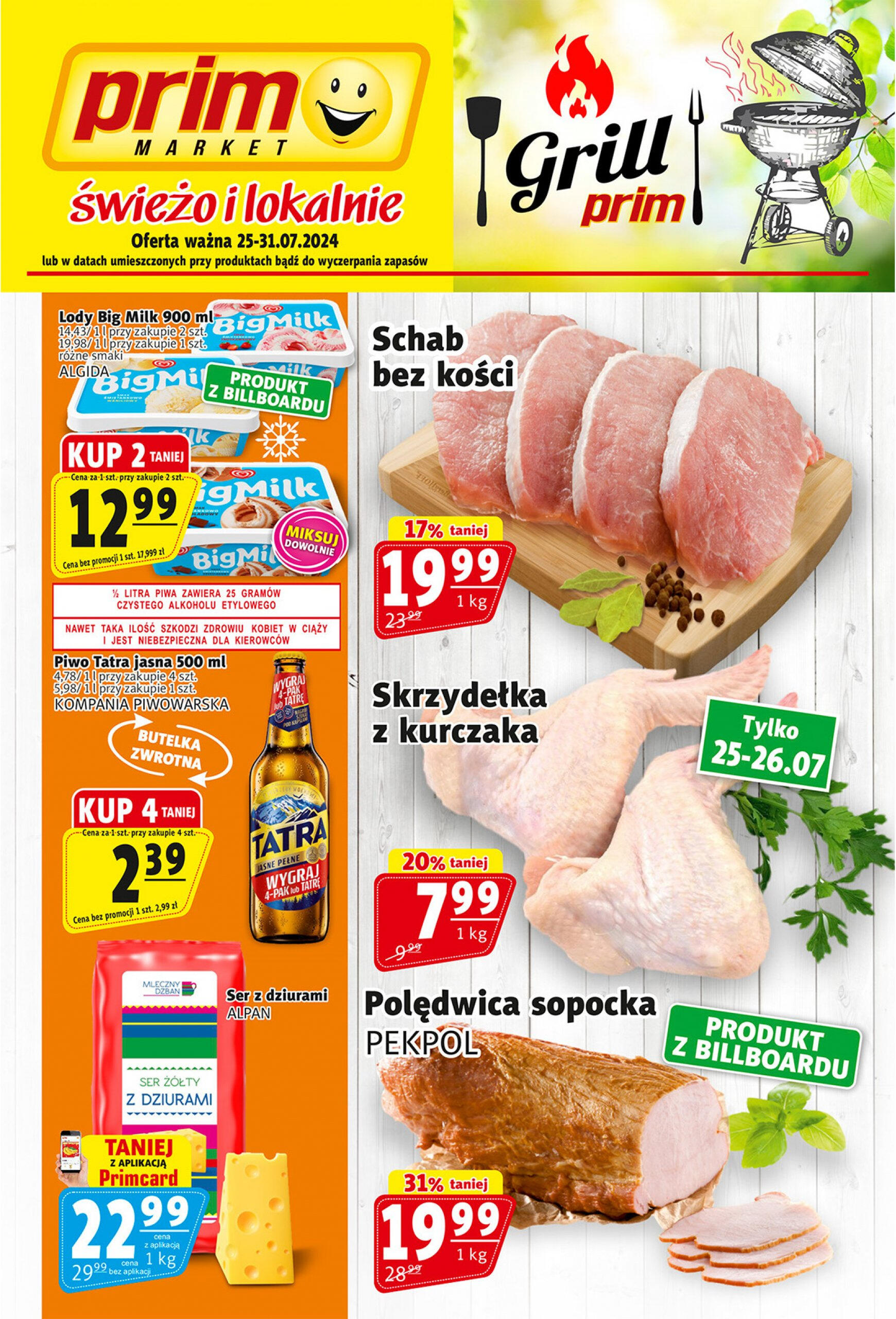 prim-market - Prim Market gazetka aktualna ważna od 25.07. - 31.07.