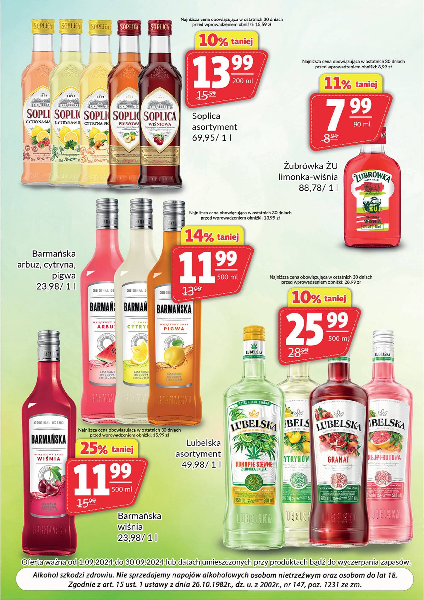 prim-market - Aktualna Prim Market - Oferta alkoholowa gazetka ważna od 01.09. - 30.09. - page: 2