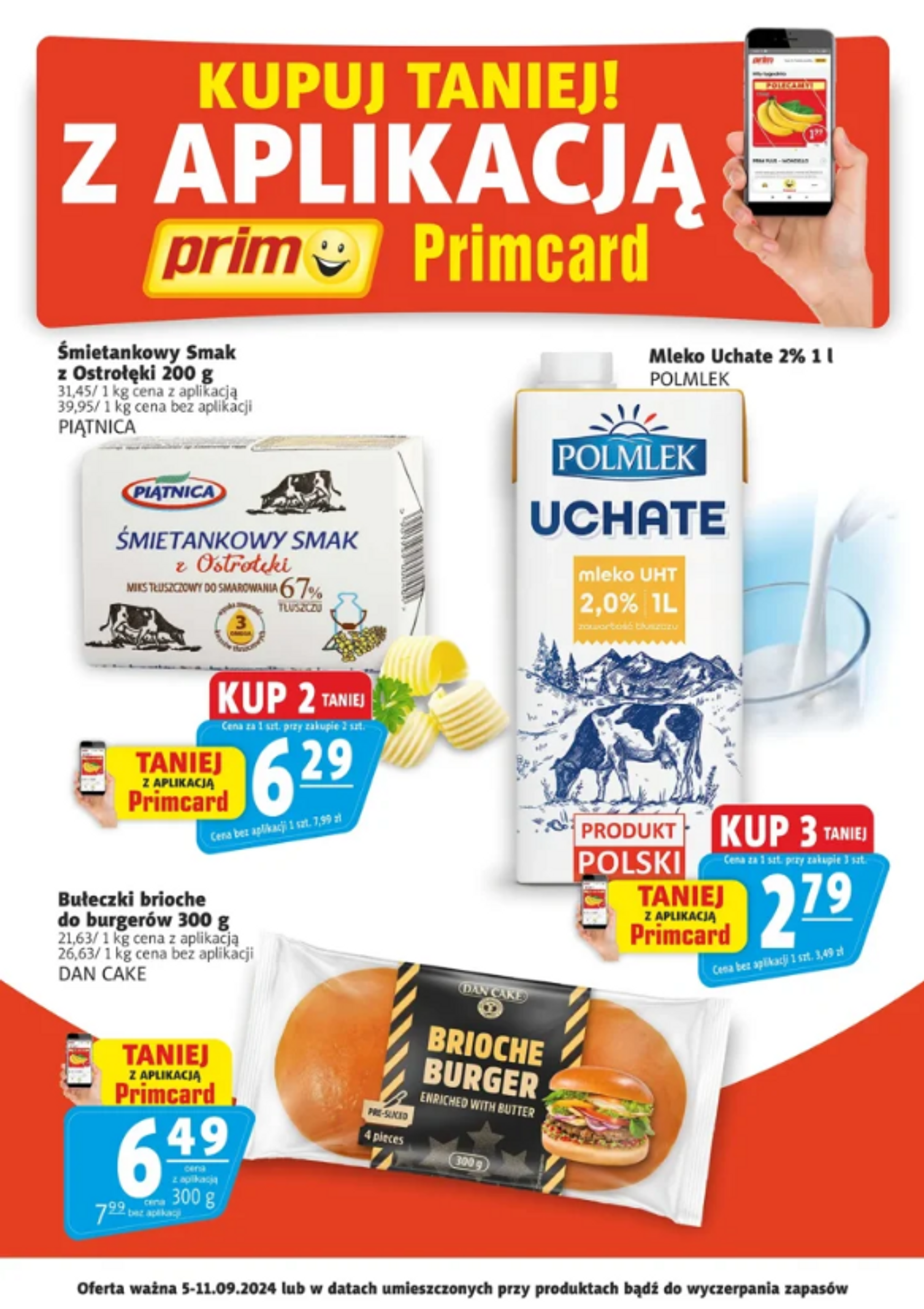 prim-market - Aktualna Prim Market - Oferta Primcard gazetka ważna od 05.09. - 11.09. - page: 2