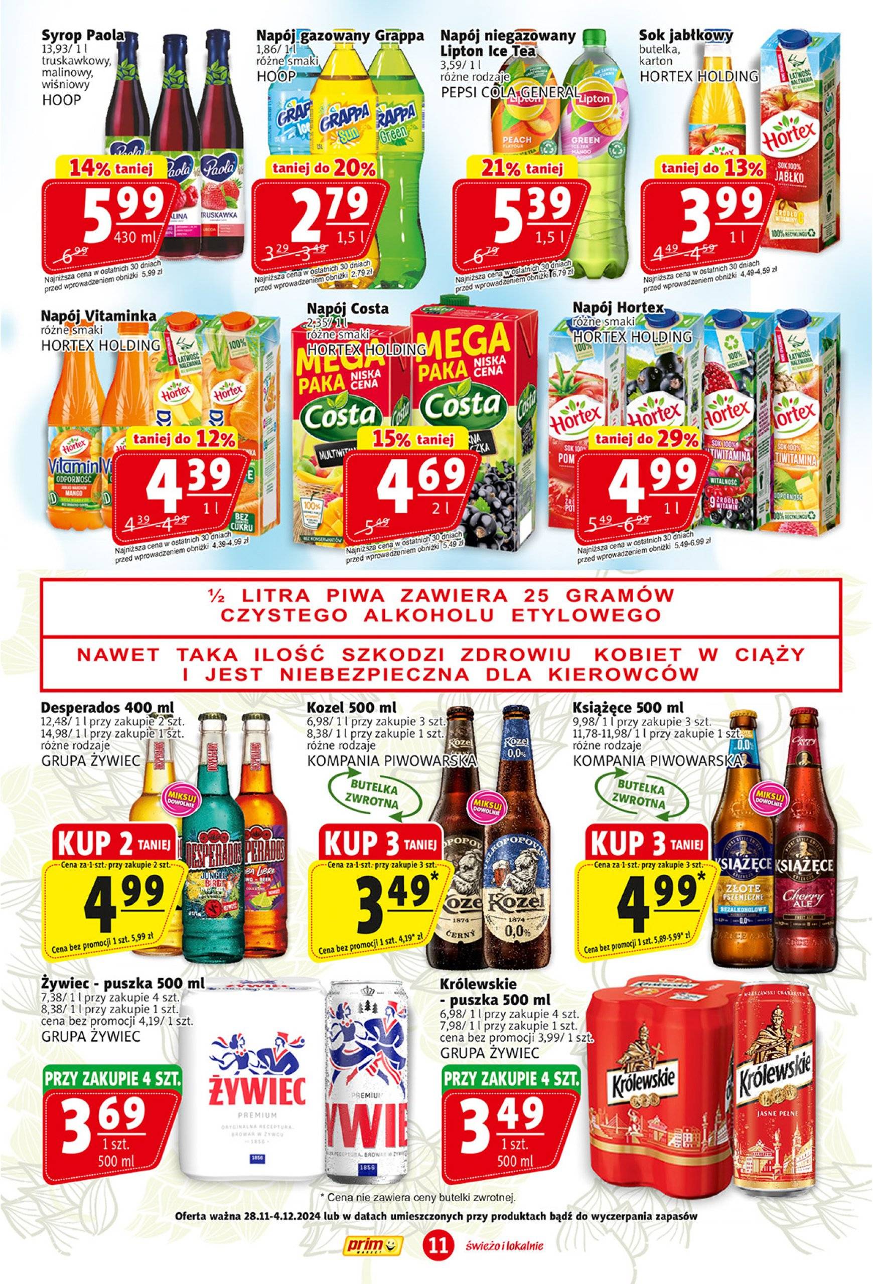 prim-market - Prim Market - Black Friday gazetka ważna od 28.11. - 04.12. - page: 11