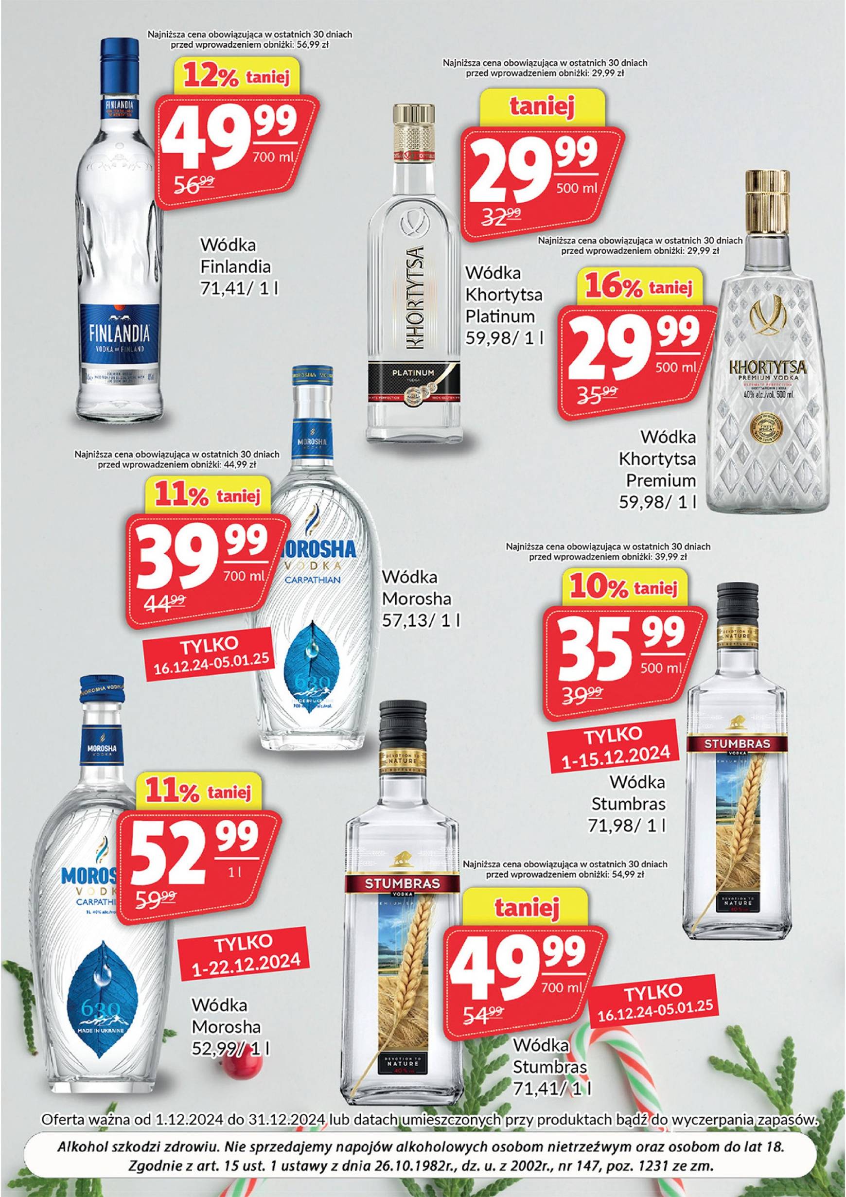 prim-market - Prim Market - Oferta alkoholowa gazetka ważna od 01.12. - 31.12. - page: 4