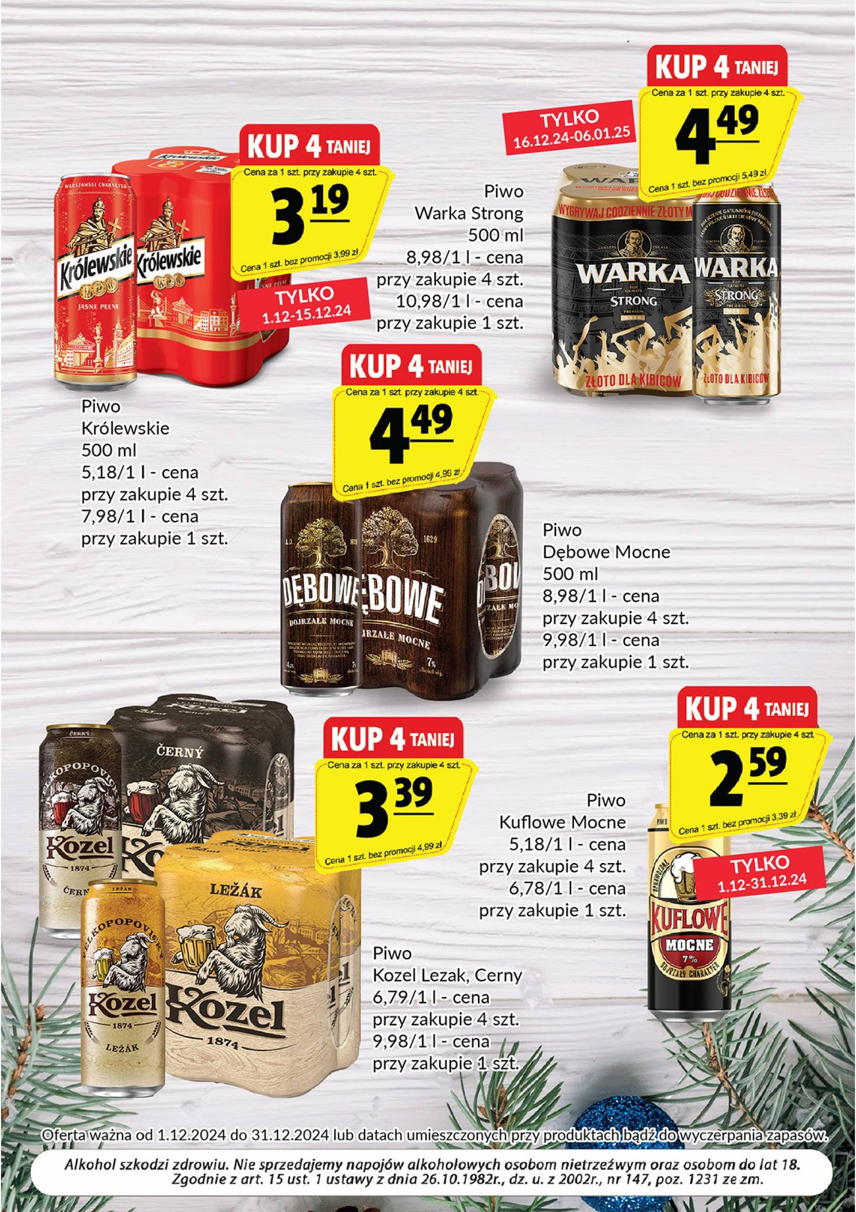 prim-market - Prim Market - Oferta alkoholowa gazetka ważna od 01.12. - 31.12. - page: 12