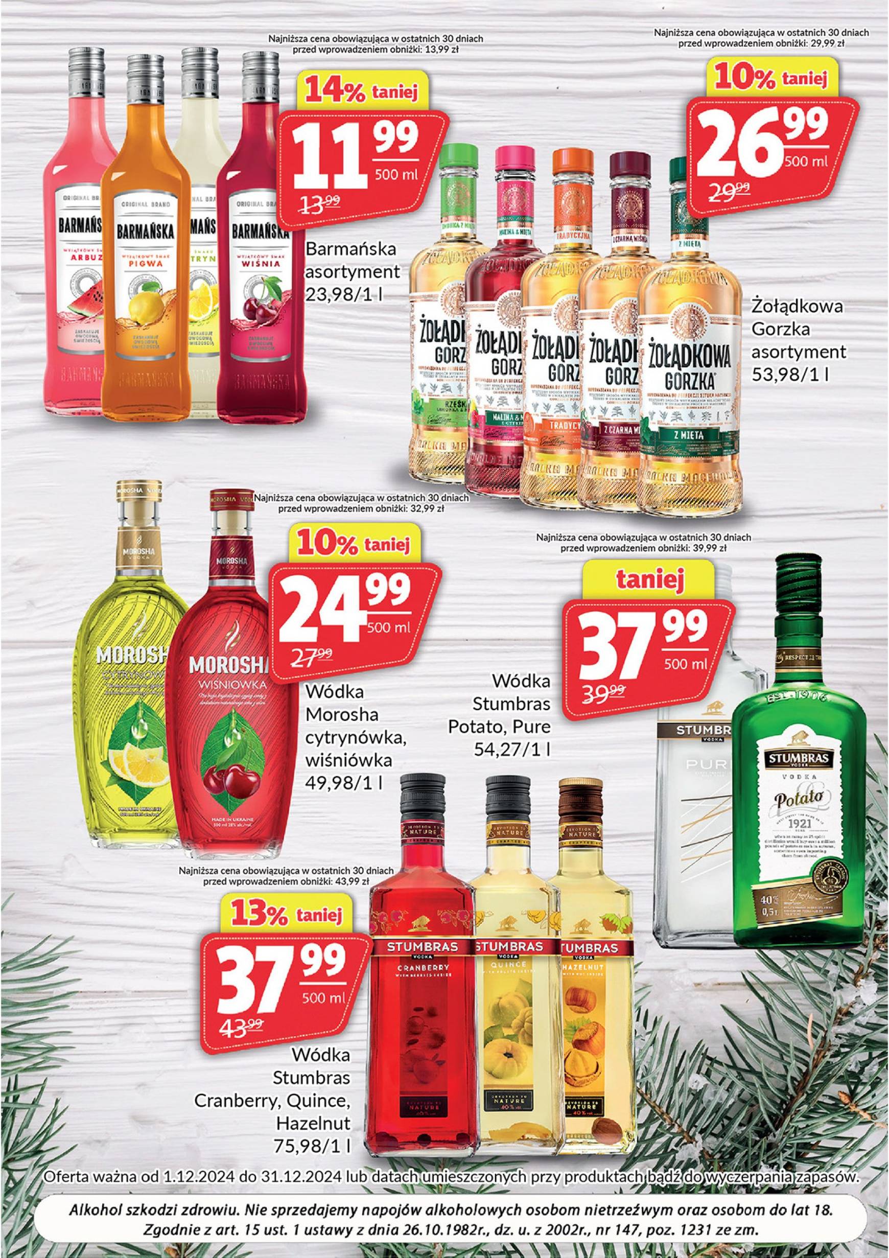 prim-market - Prim Market - Oferta alkoholowa gazetka ważna od 01.12. - 31.12. - page: 3