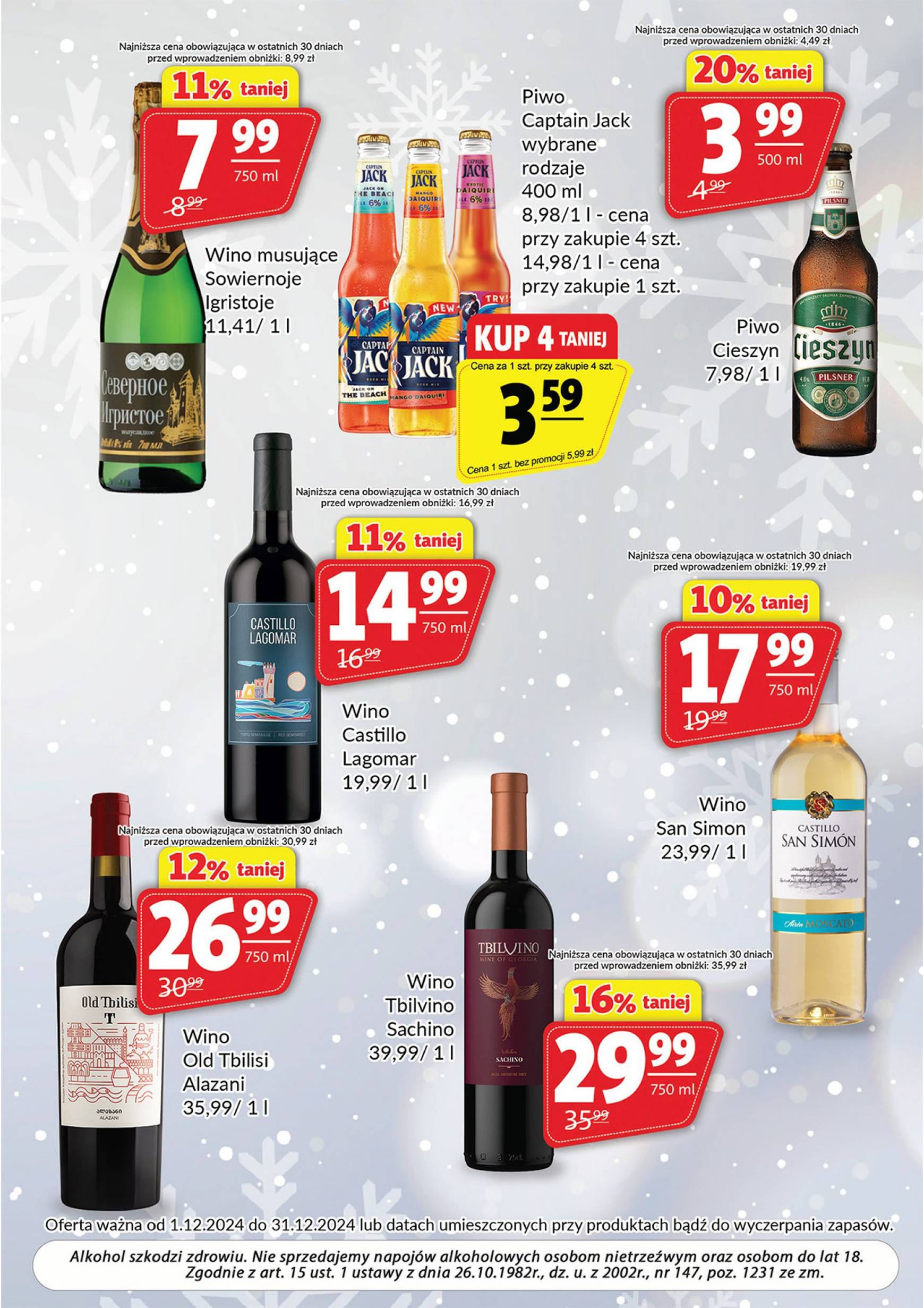 prim-market - Prim Market - Oferta alkoholowa gazetka ważna od 01.12. - 31.12. - page: 11