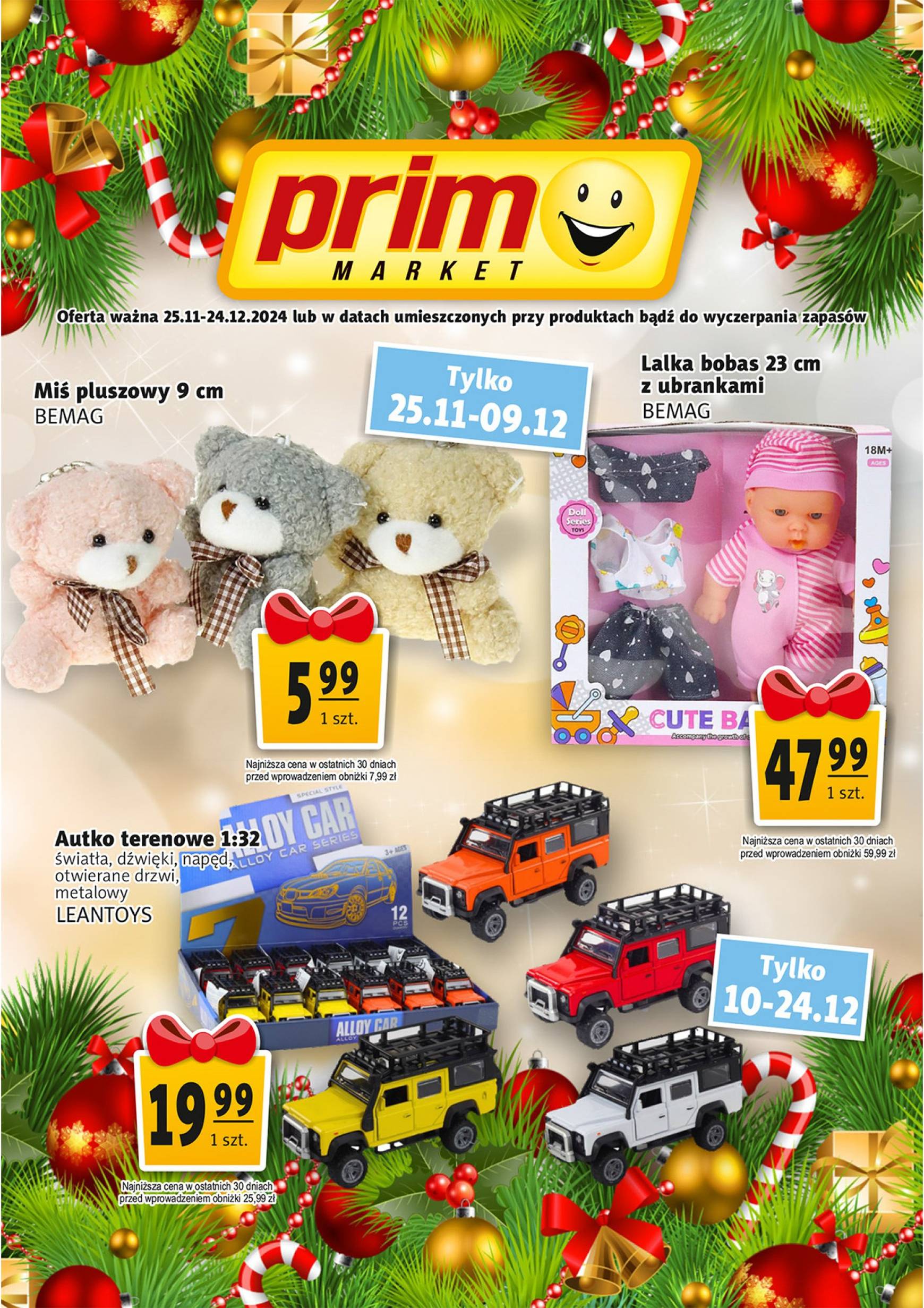 prim-market - Prim Market - Boże Narodzenie gazetka ważna od 25.11. - 24.12.