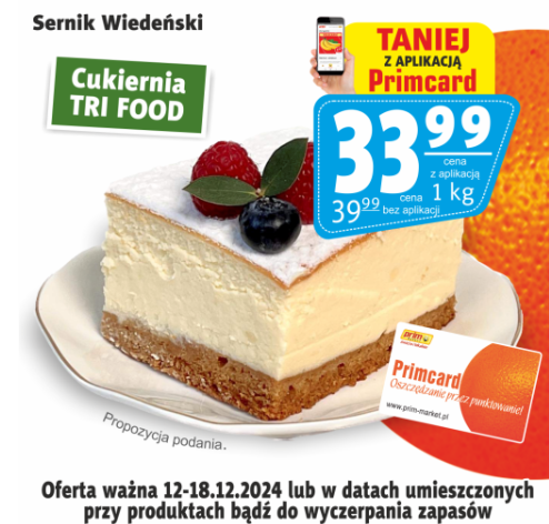 prim-market - Prim Market - Oferta Primcard gazetka ważna od 12.12. - 18.12. - page: 2