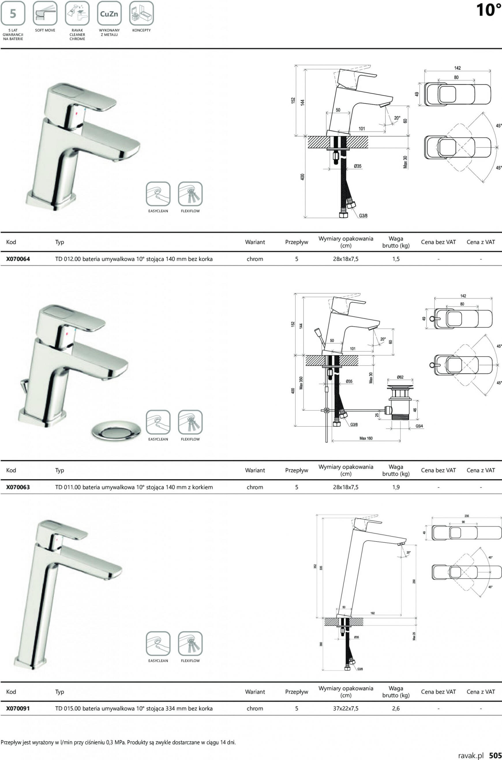 ravak - Ravak Profi - page: 505