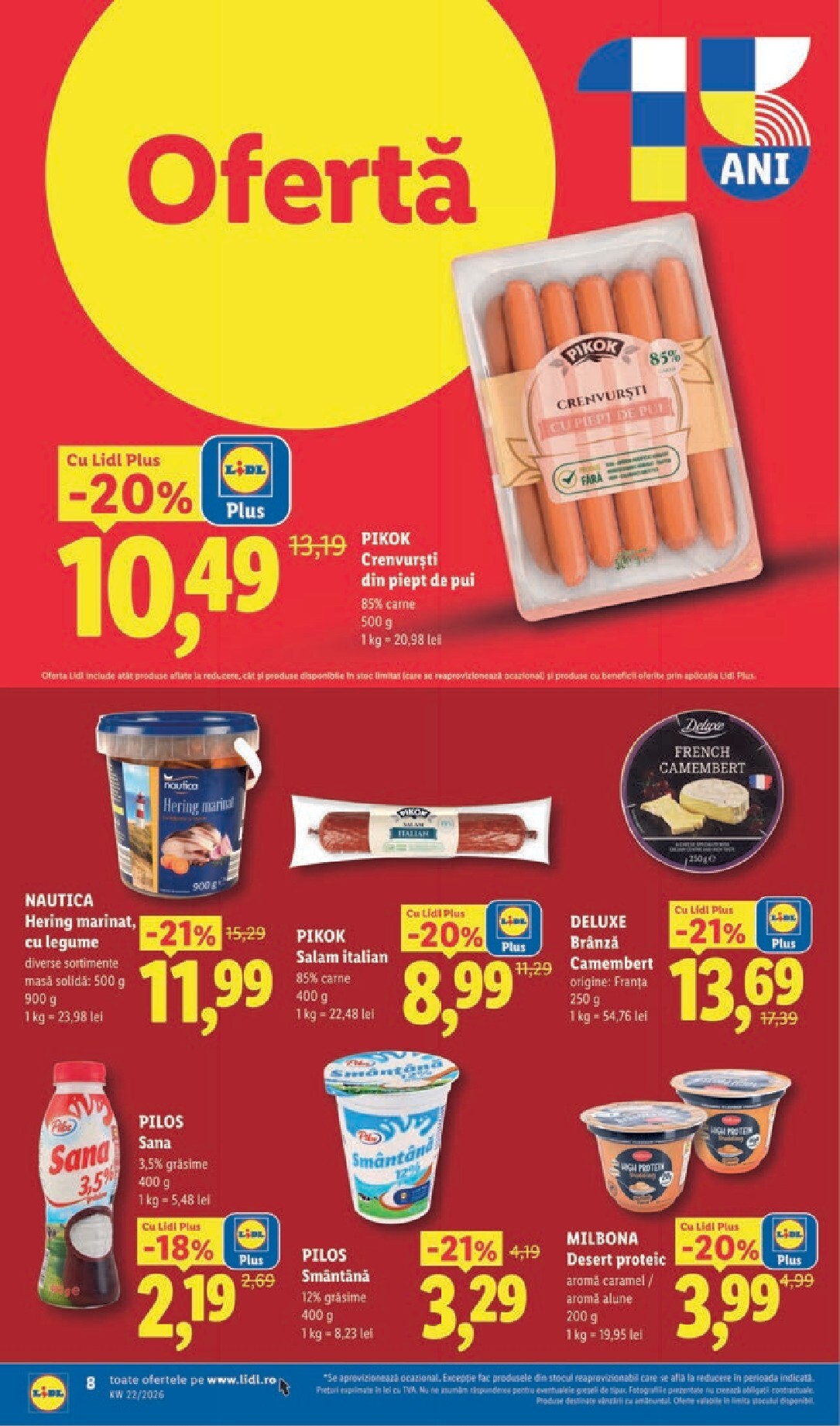 lidl - Lidl pliante pentru săptămâna viitoare de la luni 25.05.2026 până la duminică 31.05.2026 - page: 8