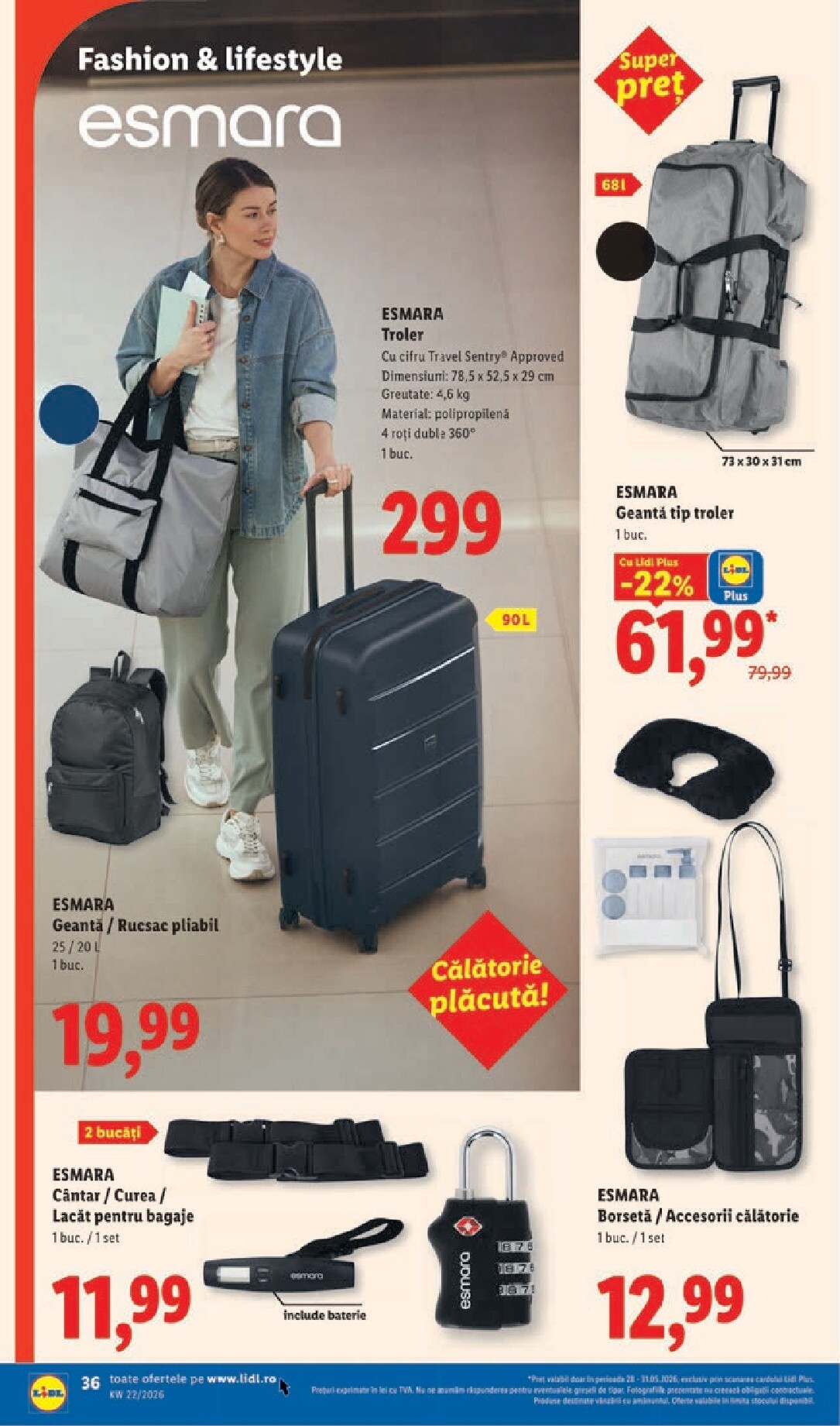 lidl - Lidl pliante pentru săptămâna viitoare de la luni 25.05.2026 până la duminică 31.05.2026 - page: 36
