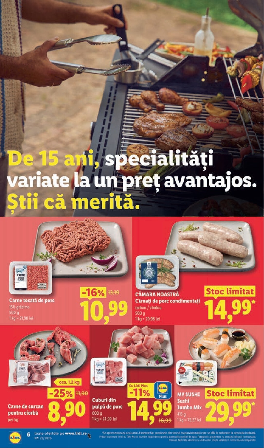 lidl - Lidl pliante pentru săptămâna viitoare de la luni 25.05.2026 până la duminică 31.05.2026 - page: 6