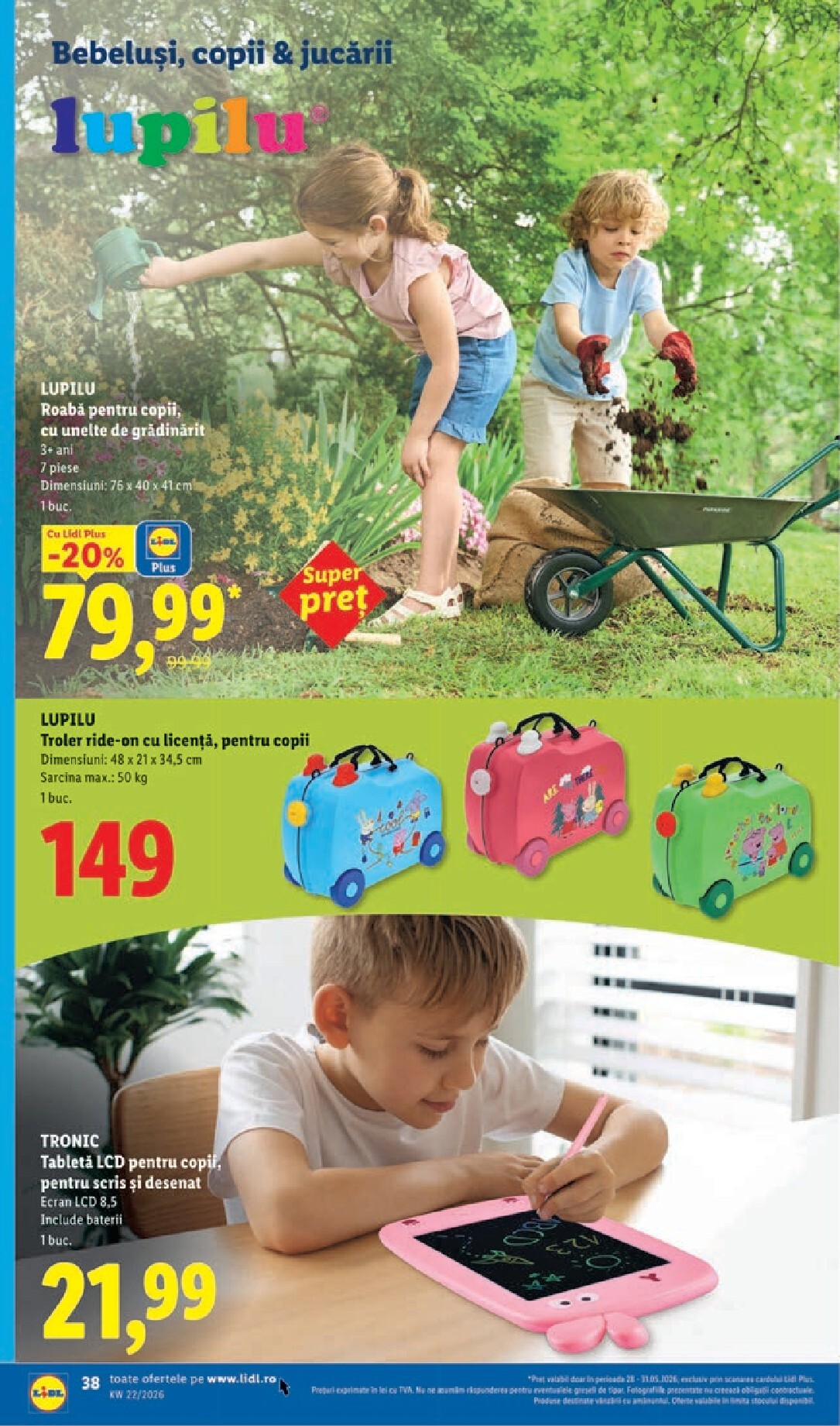 lidl - Lidl pliante pentru săptămâna viitoare de la luni 25.05.2026 până la duminică 31.05.2026 - page: 38
