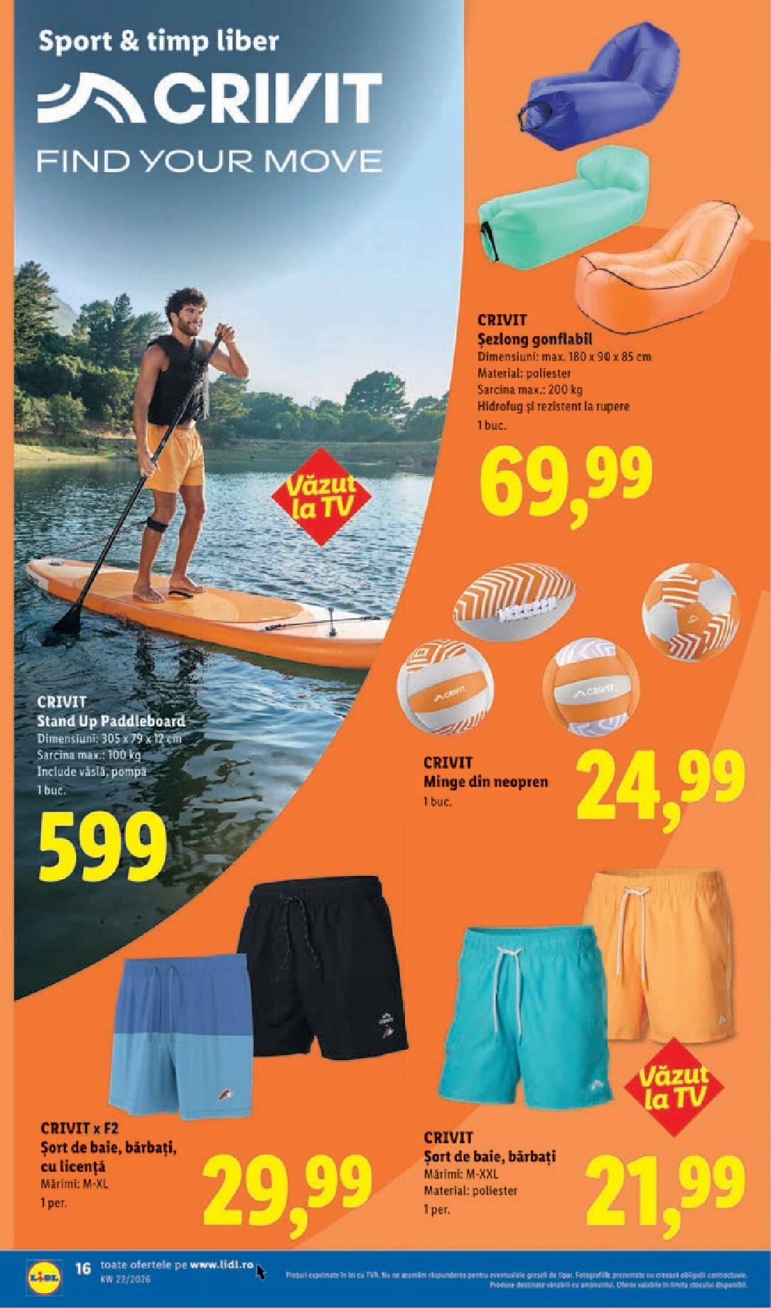 lidl - Lidl pliante pentru săptămâna viitoare de la luni 25.05.2026 până la duminică 31.05.2026 - page: 16