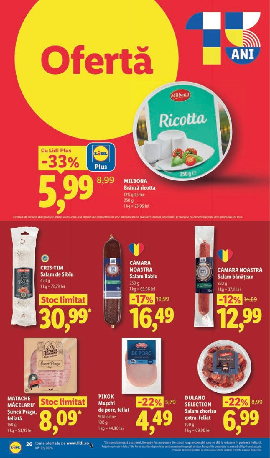 lidl - Lidl pliante pentru săptămâna viitoare de la luni 25.05.2026 până la duminică 31.05.2026 - page: 26