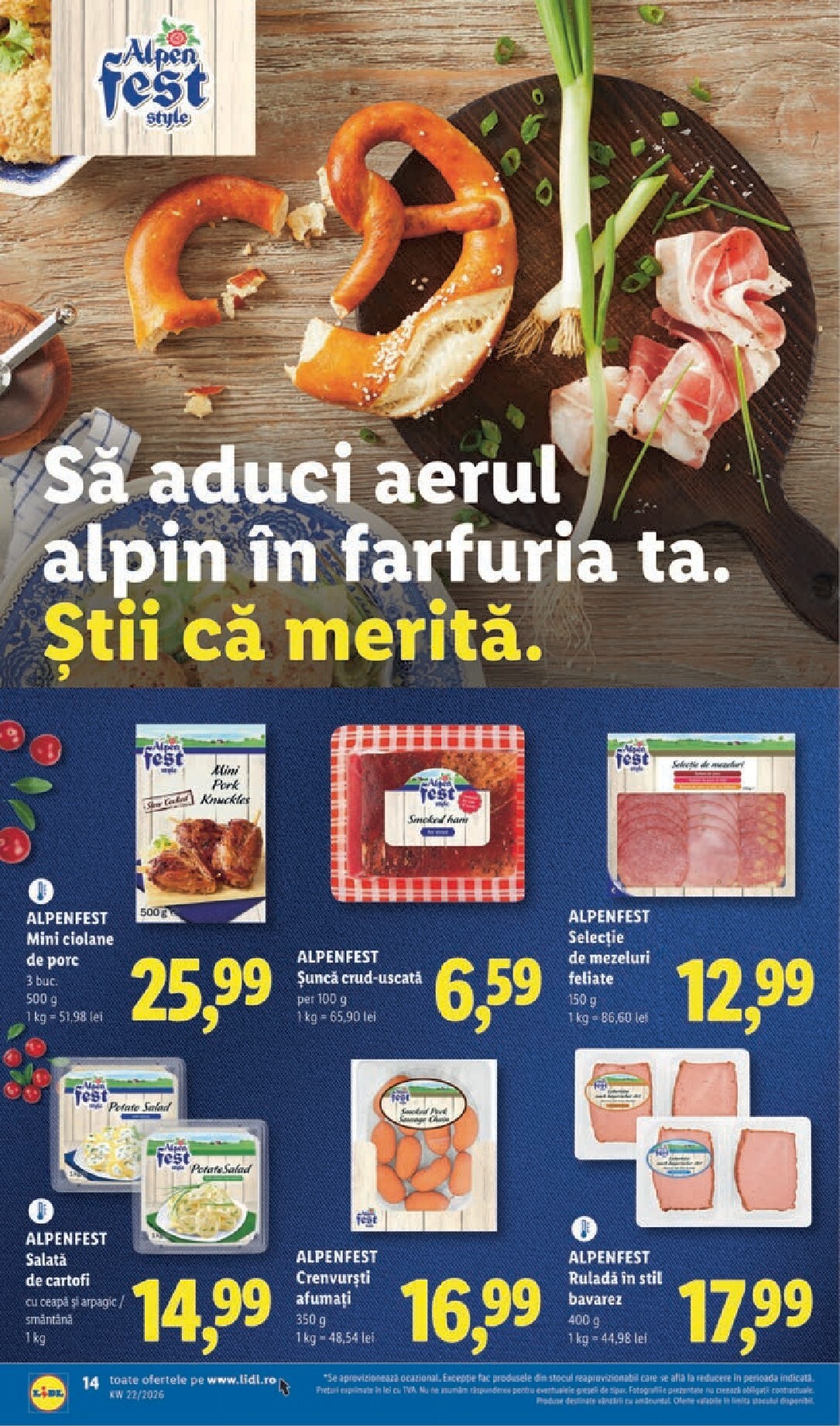 lidl - Lidl pliante pentru săptămâna viitoare de la luni 25.05.2026 până la duminică 31.05.2026 - page: 14