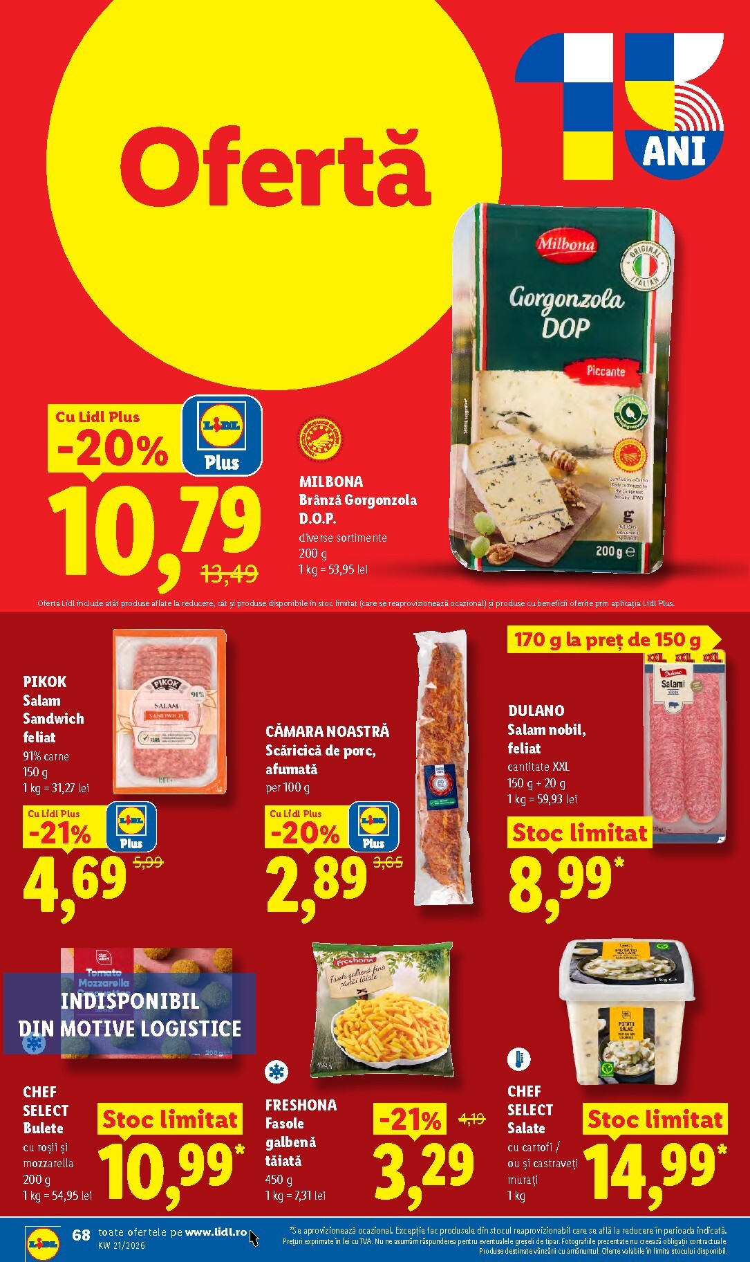 lidl - Brosura Lidl valabilă de la luni 18.05.2026 până la duminică 24.05.2026 - page: 68