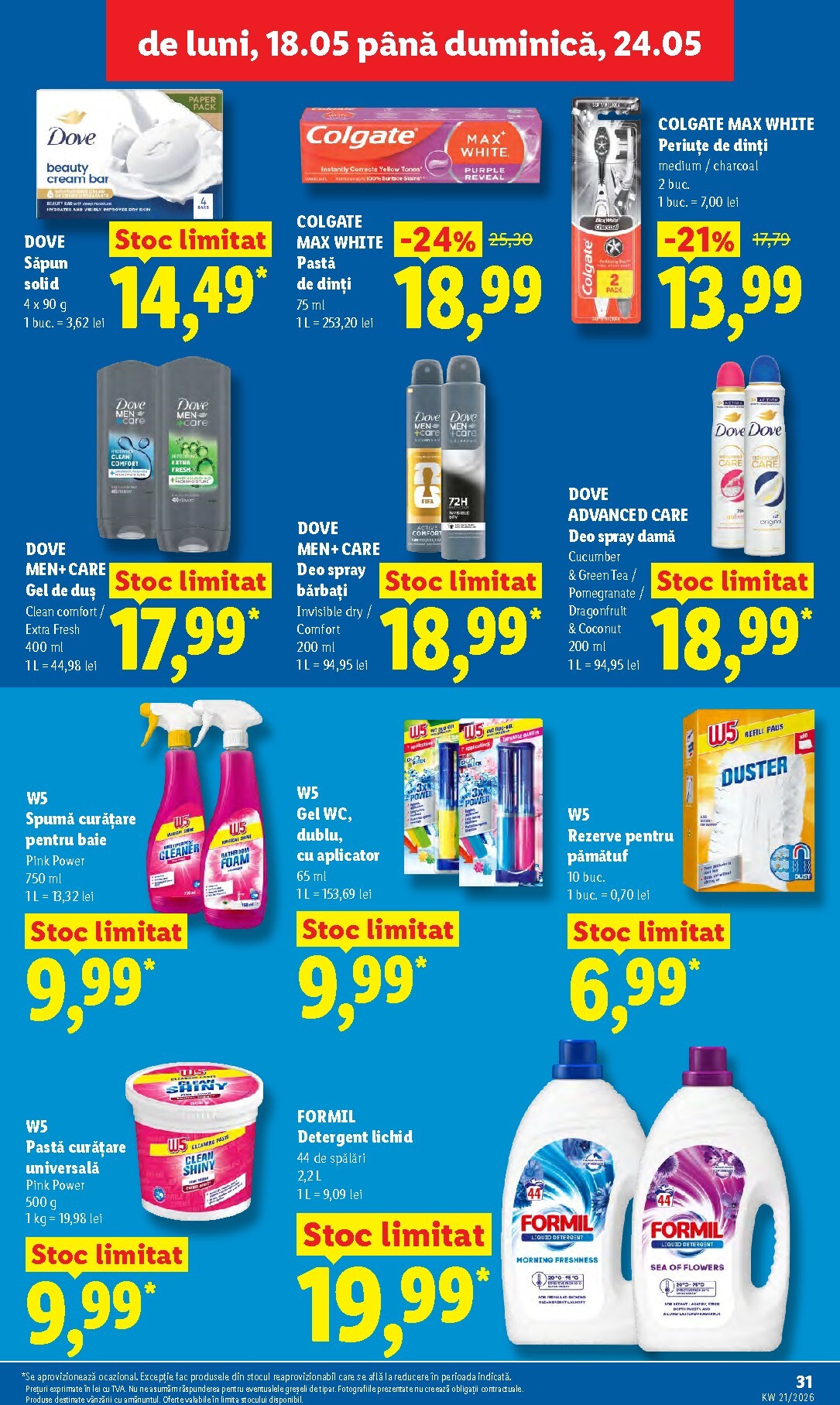 lidl - Brosura Lidl valabilă de la luni 18.05.2026 până la duminică 24.05.2026 - page: 31