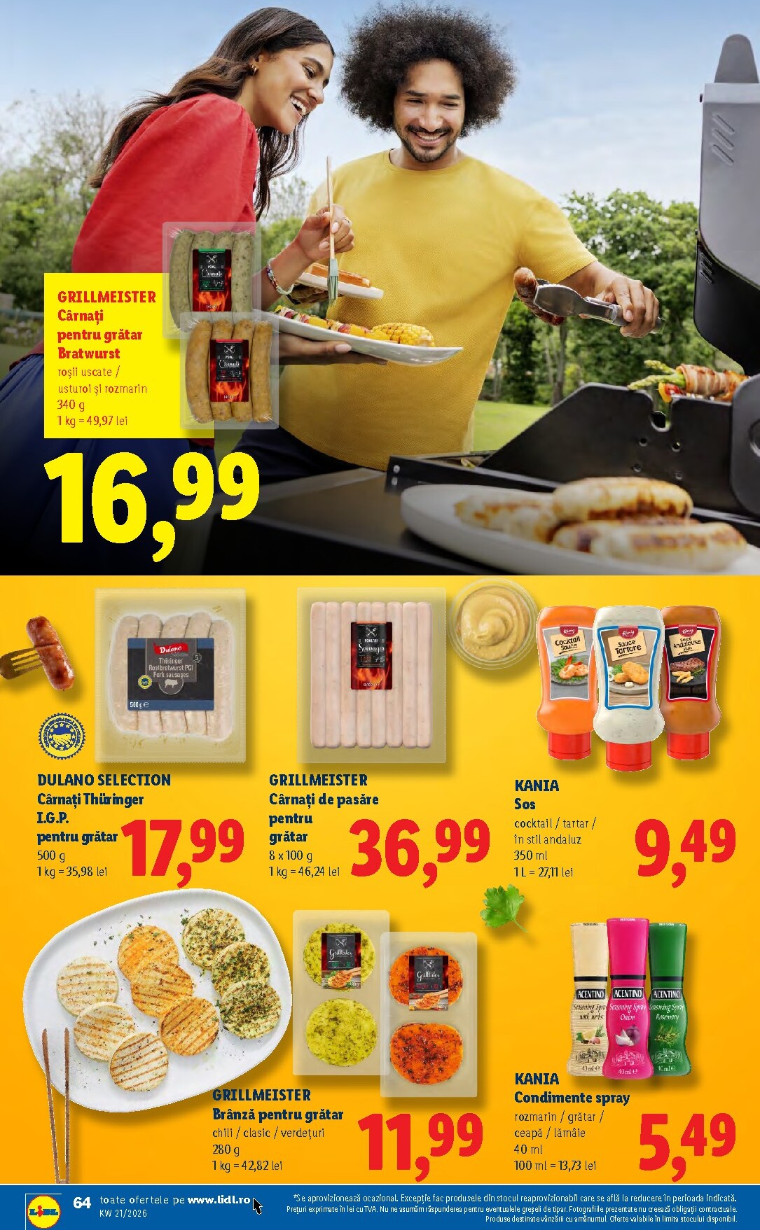 lidl - Brosura Lidl valabilă de la luni 18.05.2026 până la duminică 24.05.2026 - page: 64