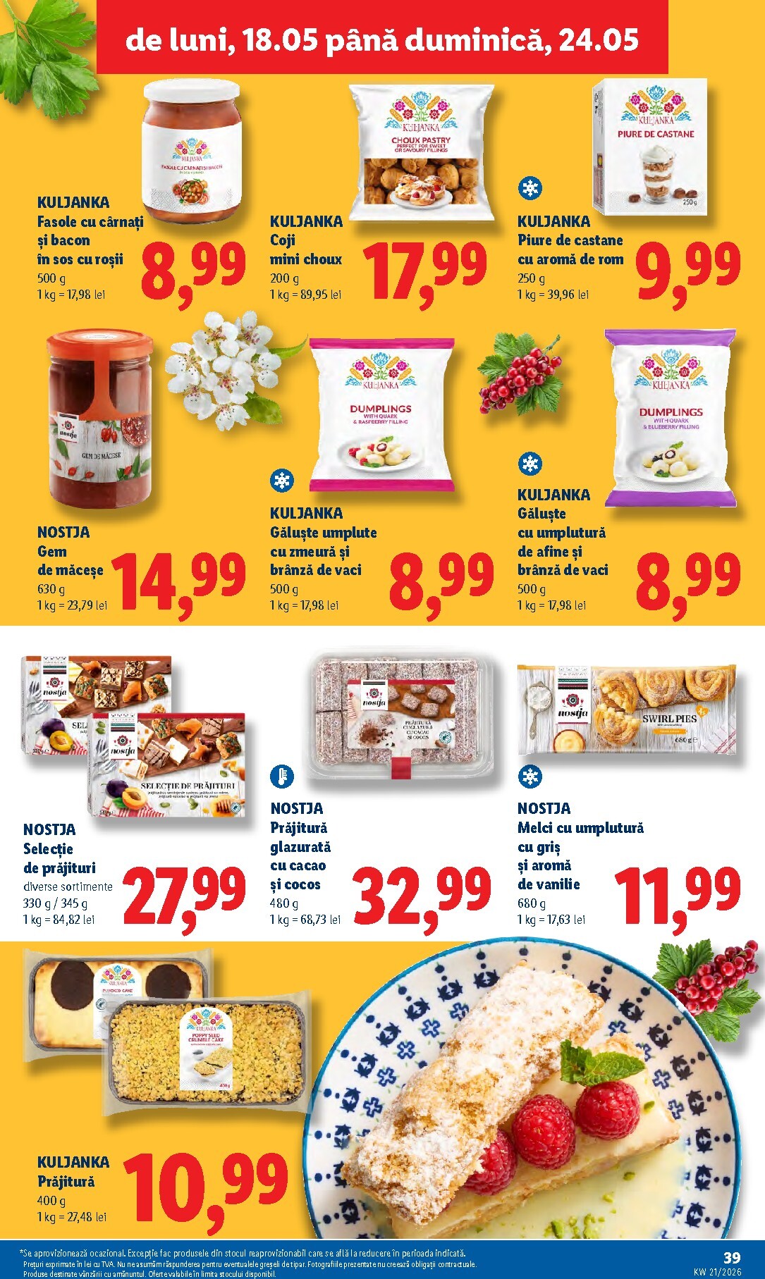 lidl - Brosura Lidl valabilă de la luni 18.05.2026 până la duminică 24.05.2026 - page: 39