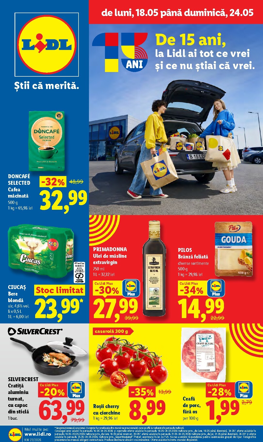 lidl - Brosura Lidl valabilă de la luni 18.05.2026 până la duminică 24.05.2026