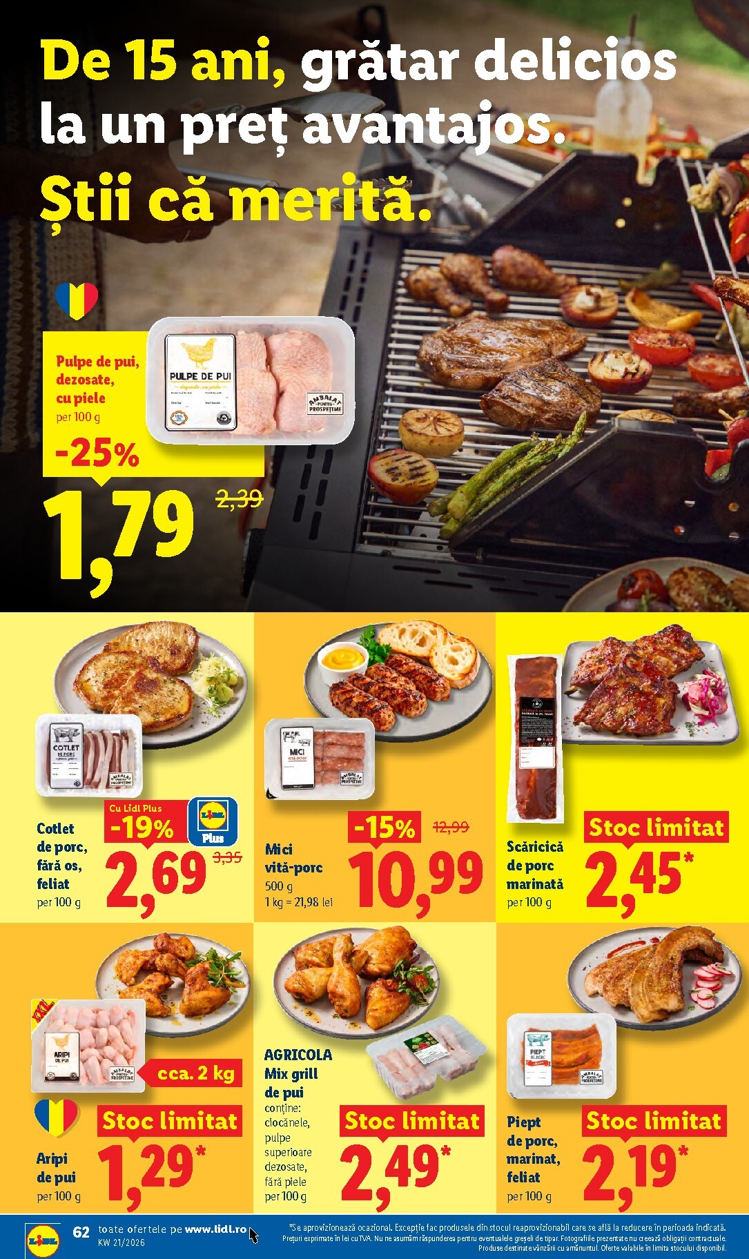 lidl - Brosura Lidl valabilă de la luni 18.05.2026 până la duminică 24.05.2026 - page: 62
