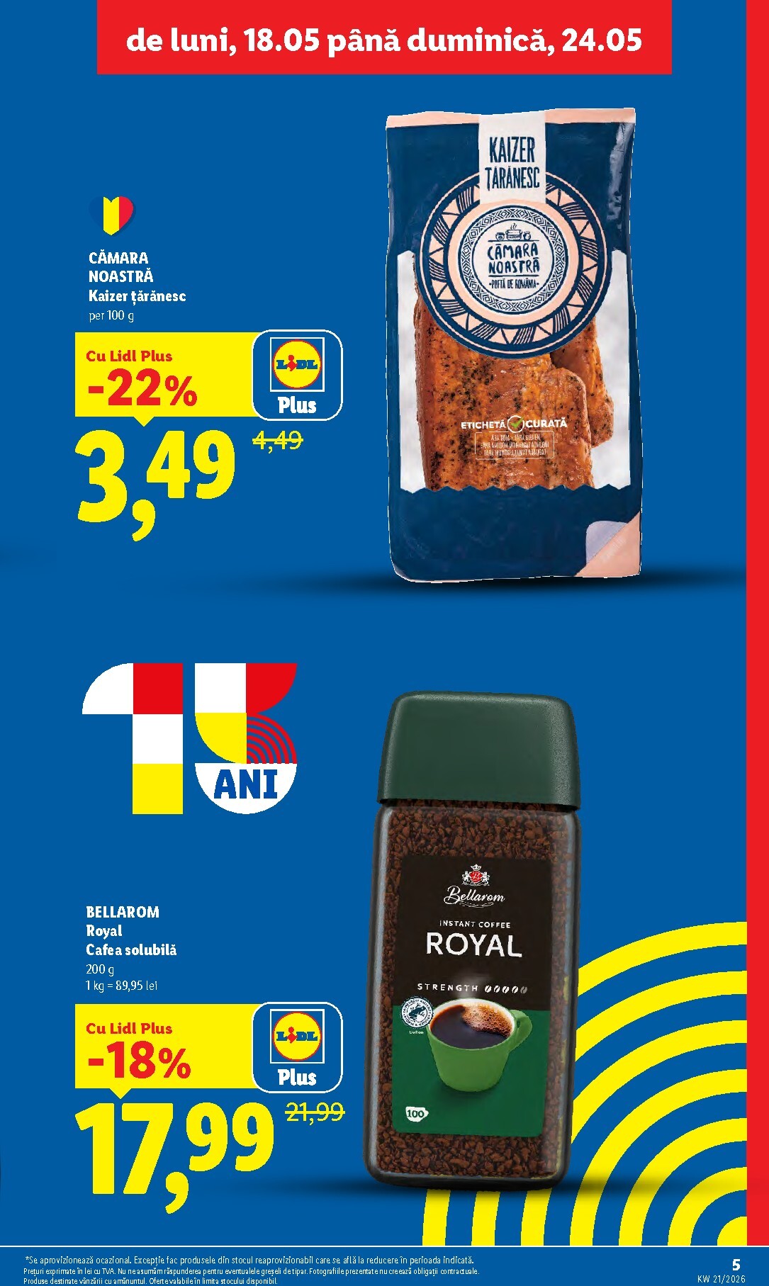 lidl - Brosura Lidl valabilă de la luni 18.05.2026 până la duminică 24.05.2026 - page: 5