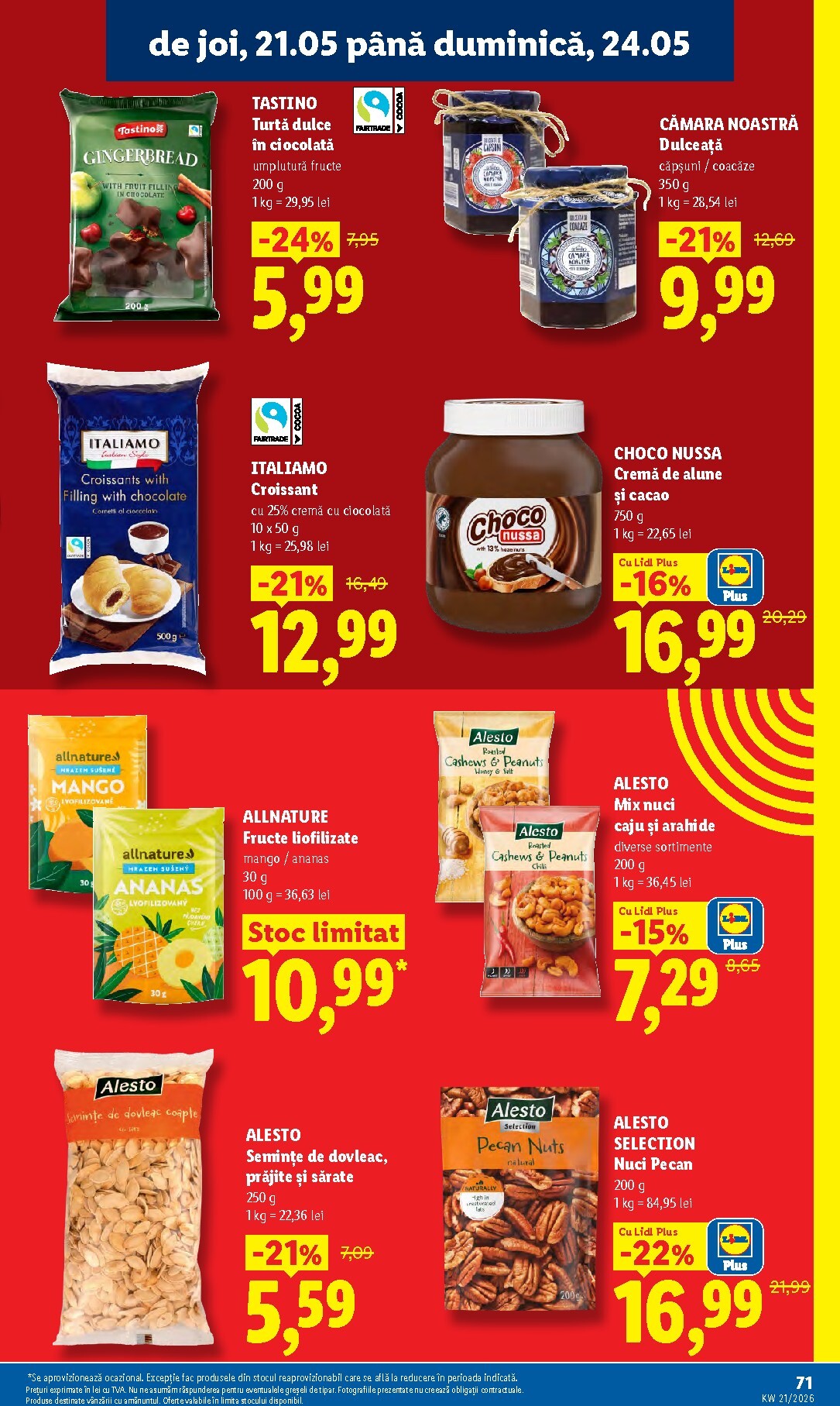 lidl - Brosura Lidl valabilă de la luni 18.05.2026 până la duminică 24.05.2026 - page: 71