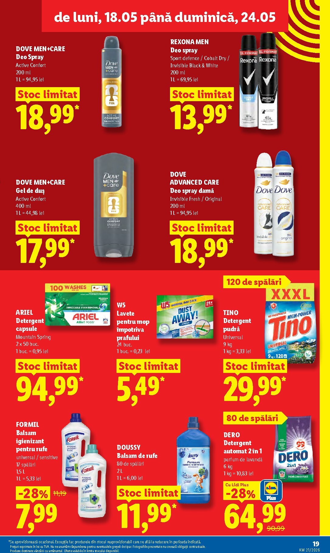 lidl - Brosura Lidl valabilă de la luni 18.05.2026 până la duminică 24.05.2026 - page: 19