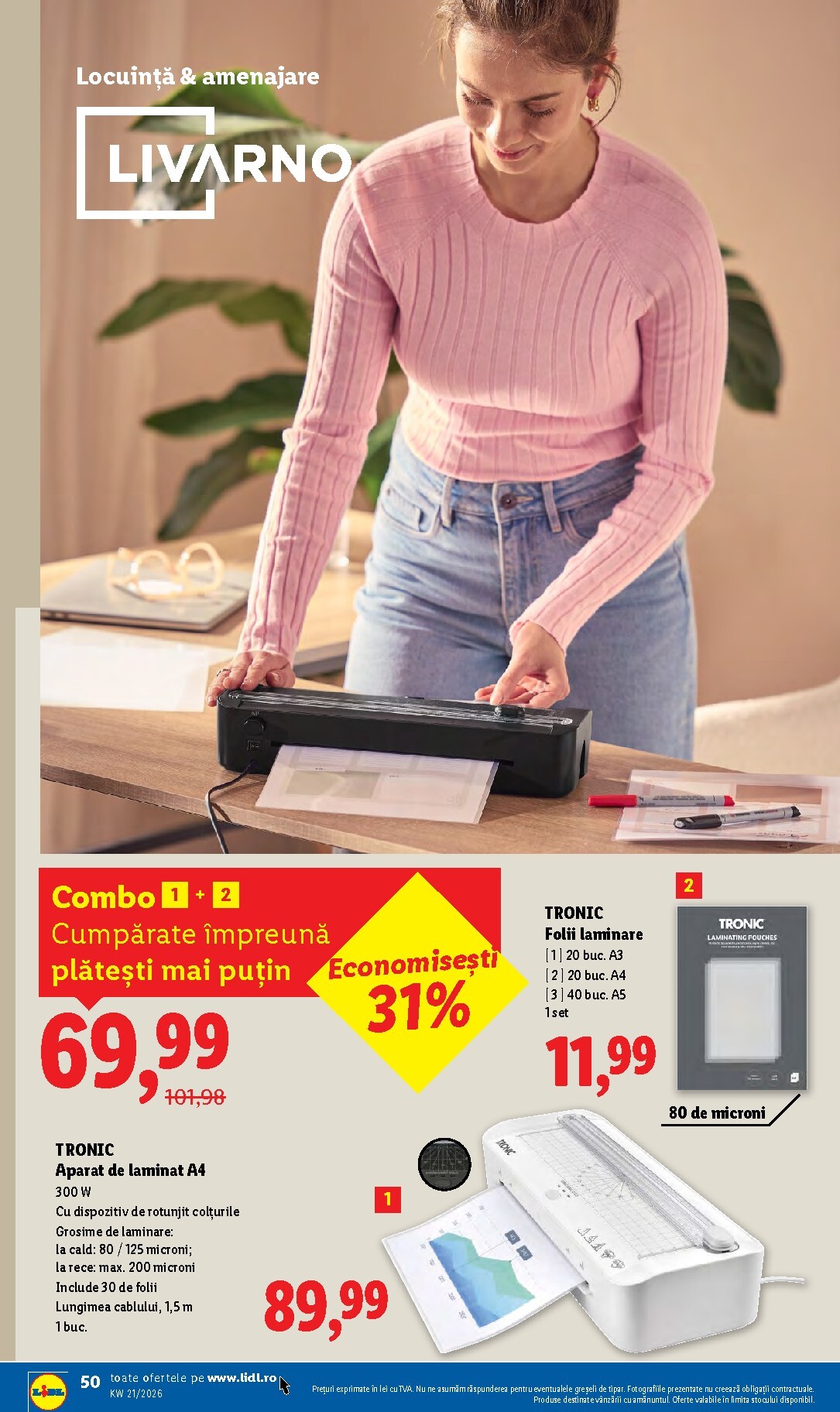 lidl - Brosura Lidl valabilă de la luni 18.05.2026 până la duminică 24.05.2026 - page: 50