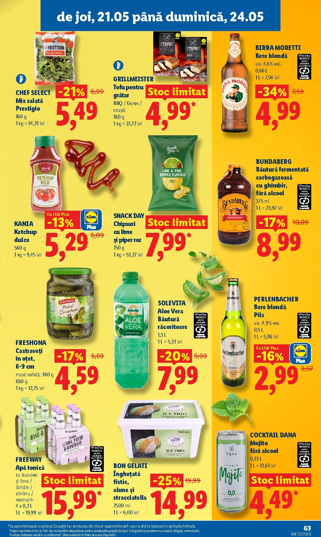 lidl - Brosura Lidl valabilă de la luni 18.05.2026 până la duminică 24.05.2026 - page: 63