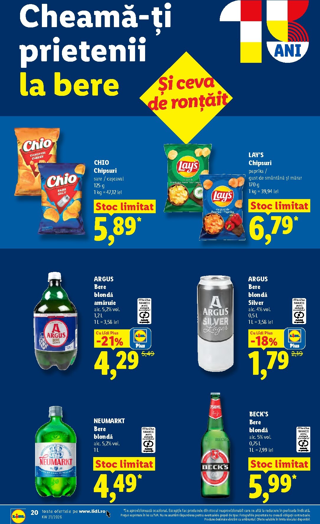 lidl - Brosura Lidl valabilă de la luni 18.05.2026 până la duminică 24.05.2026 - page: 20
