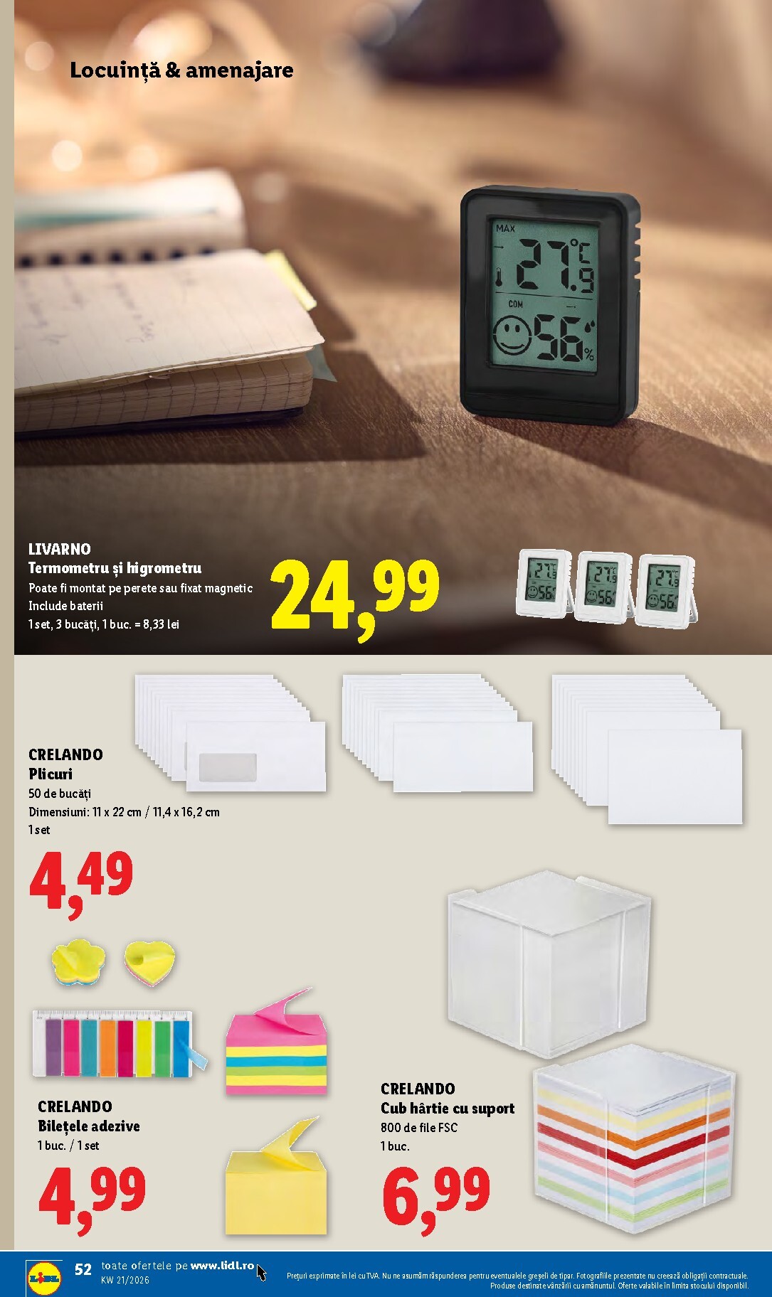 lidl - Brosura Lidl valabilă de la luni 18.05.2026 până la duminică 24.05.2026 - page: 52