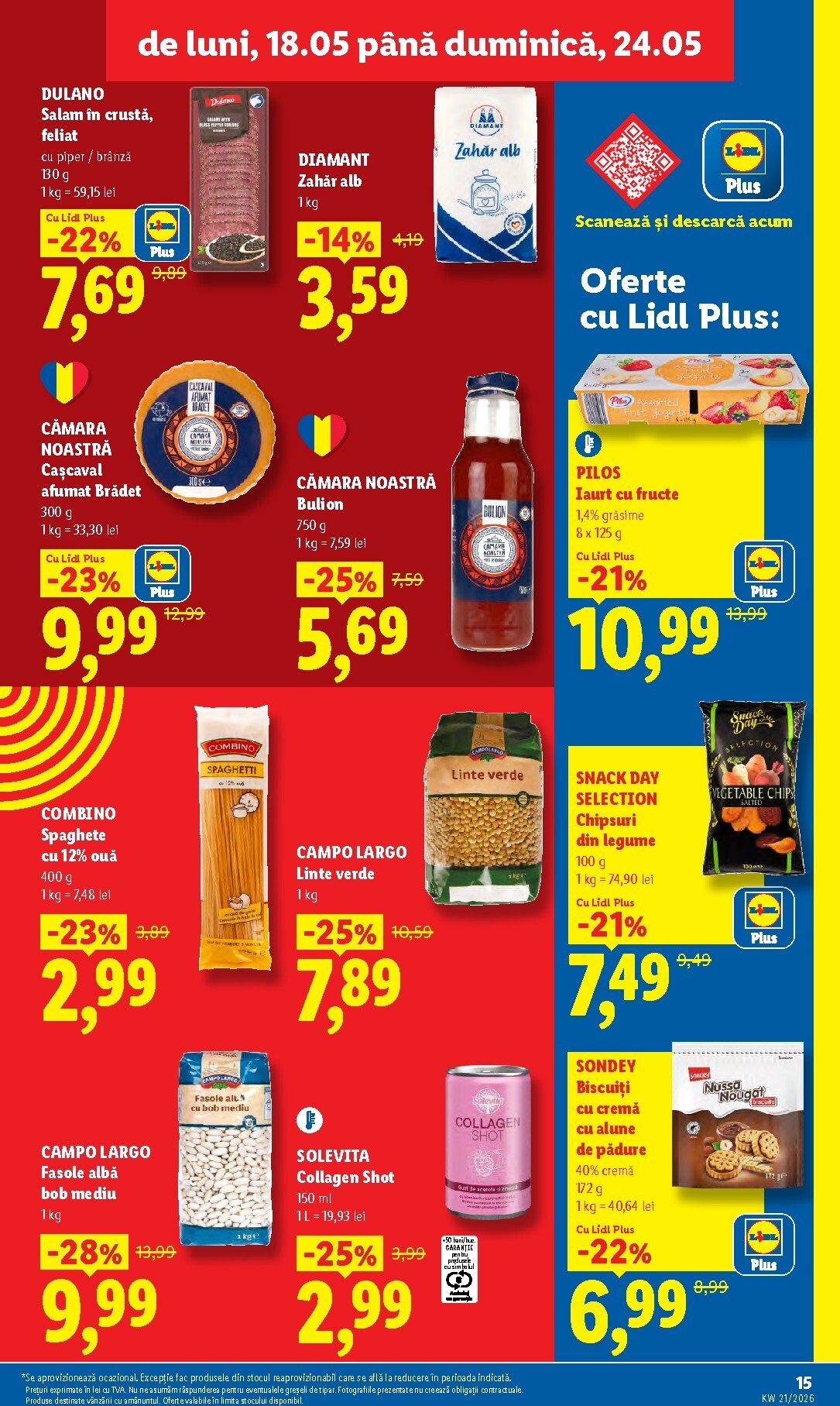 lidl - Brosura Lidl valabilă de la luni 18.05.2026 până la duminică 24.05.2026 - page: 15