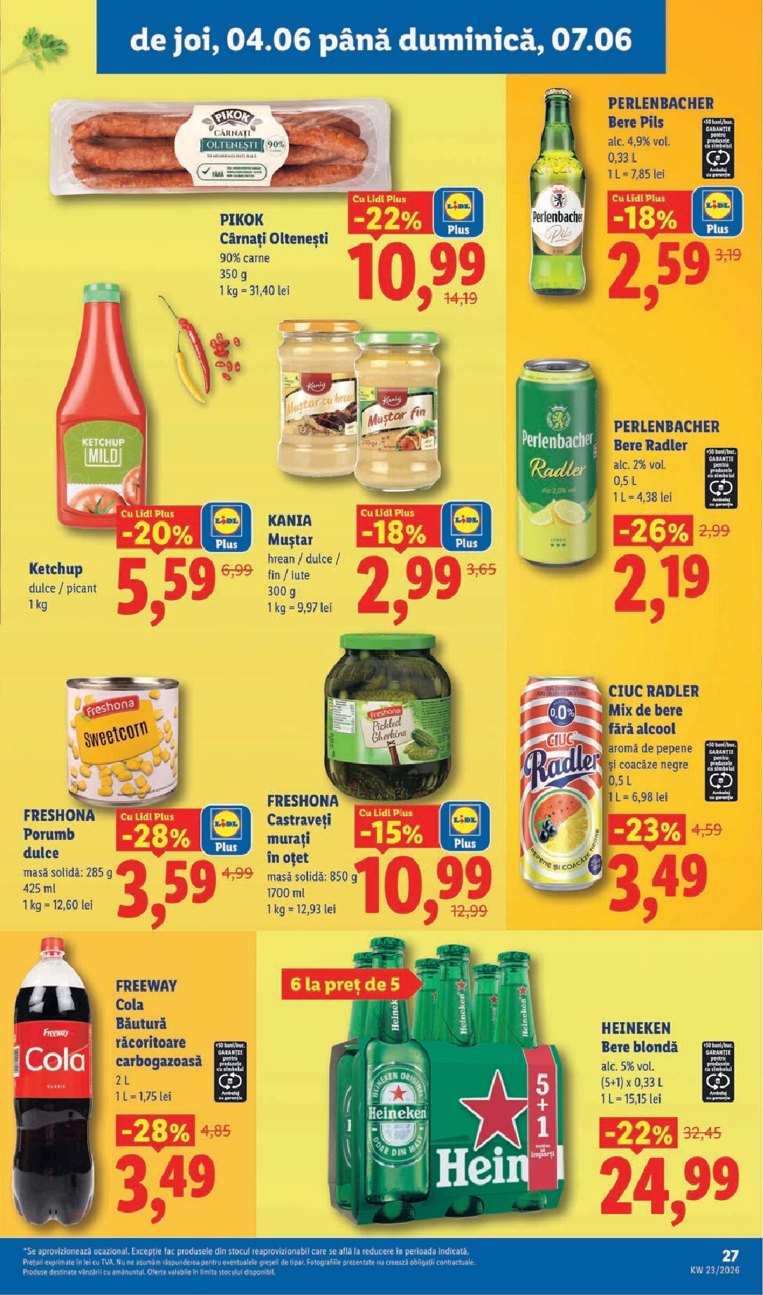 lidl - Lidl - Catalogul săptămânal pliante pentru săptămâna viitoare de la luni 01.06.2026 până la duminică 07.06.2026 - page: 27