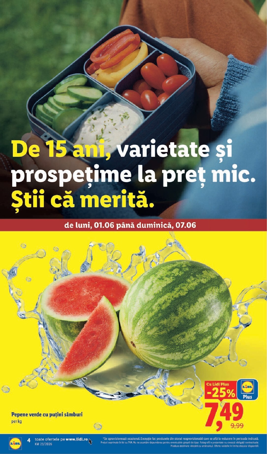 lidl - Lidl - Catalogul săptămânal pliante pentru săptămâna viitoare de la luni 01.06.2026 până la duminică 07.06.2026 - page: 4